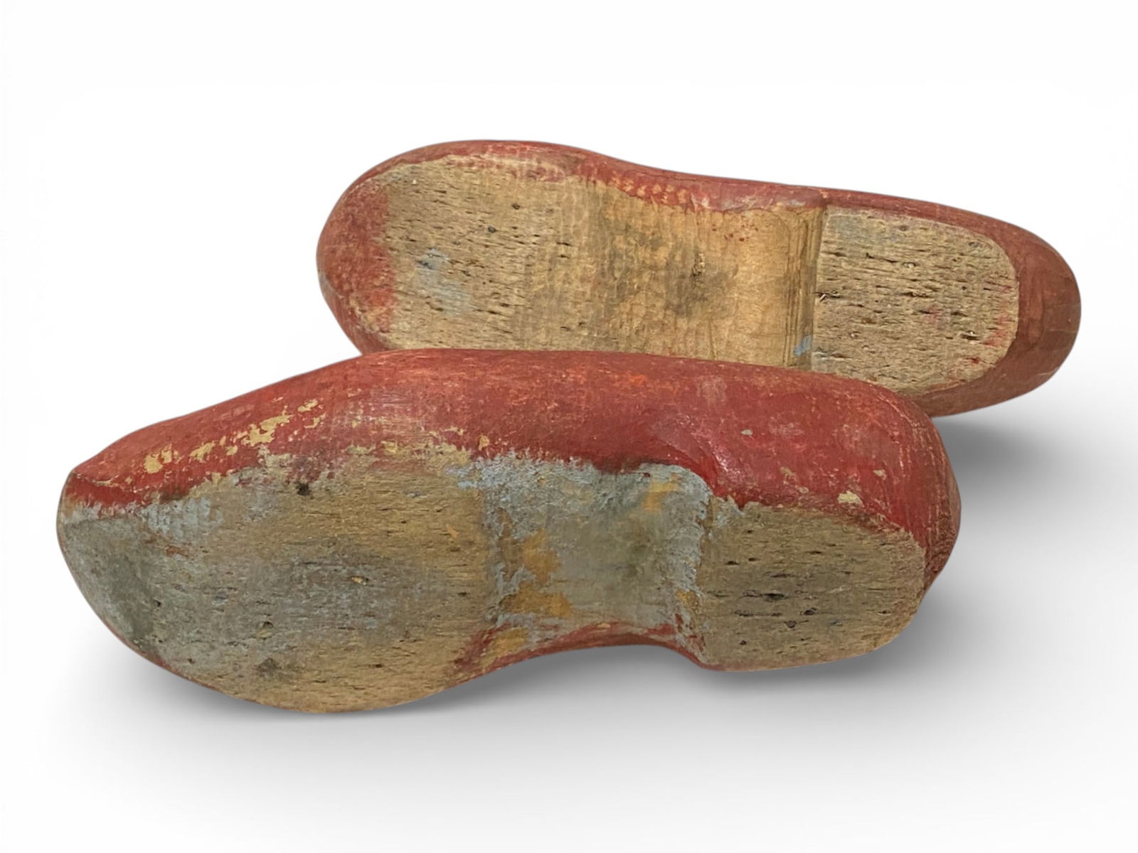 Vintage Dutch Wooden Clogs (Clompen) "WB 1945" - 7