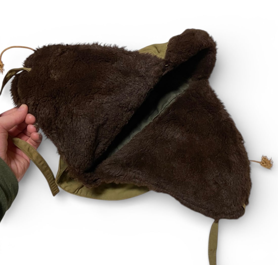 Vintage Military Cold Weather Cap - 4