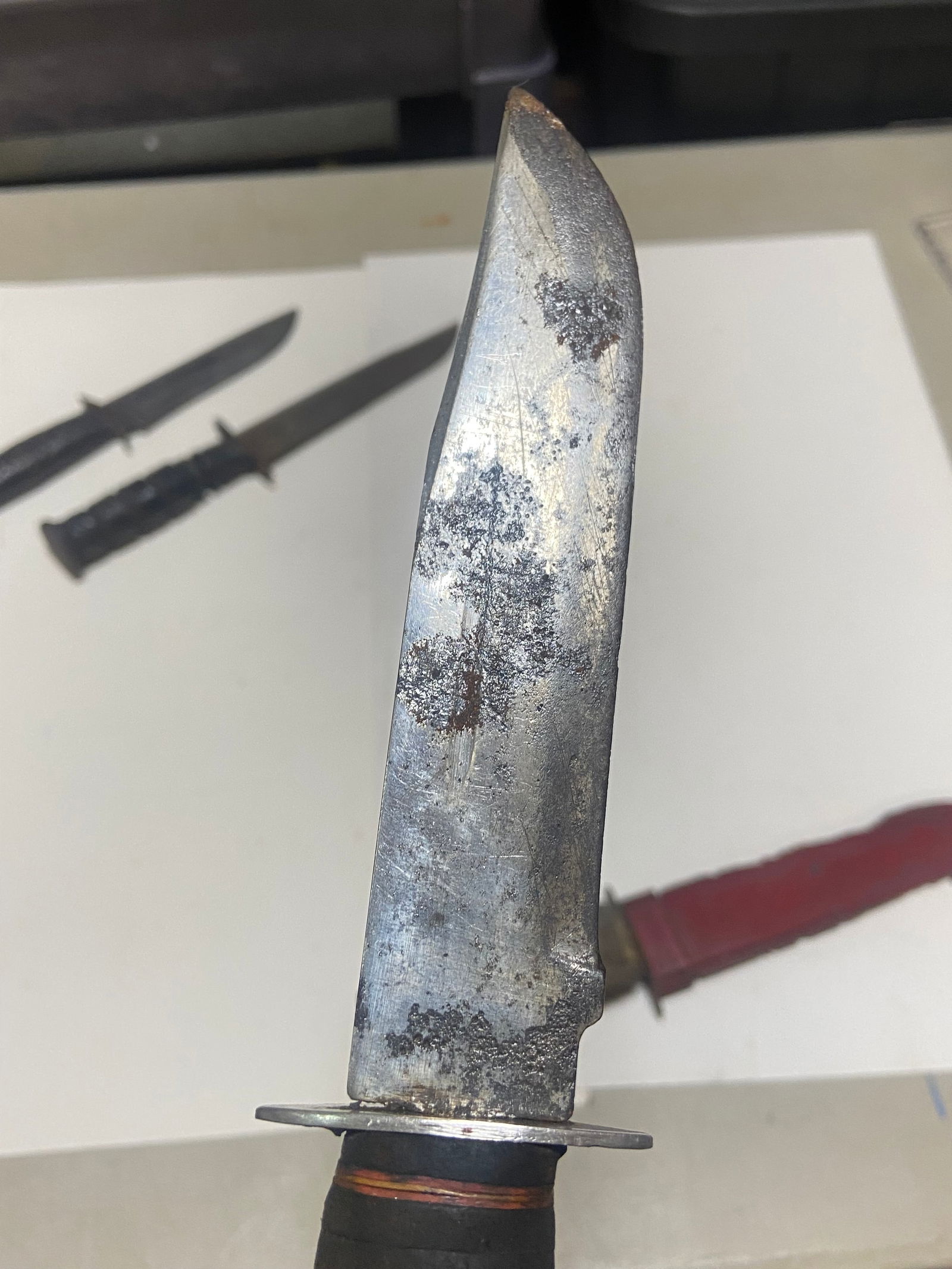 (3) US WWII Fighting Knives - 8