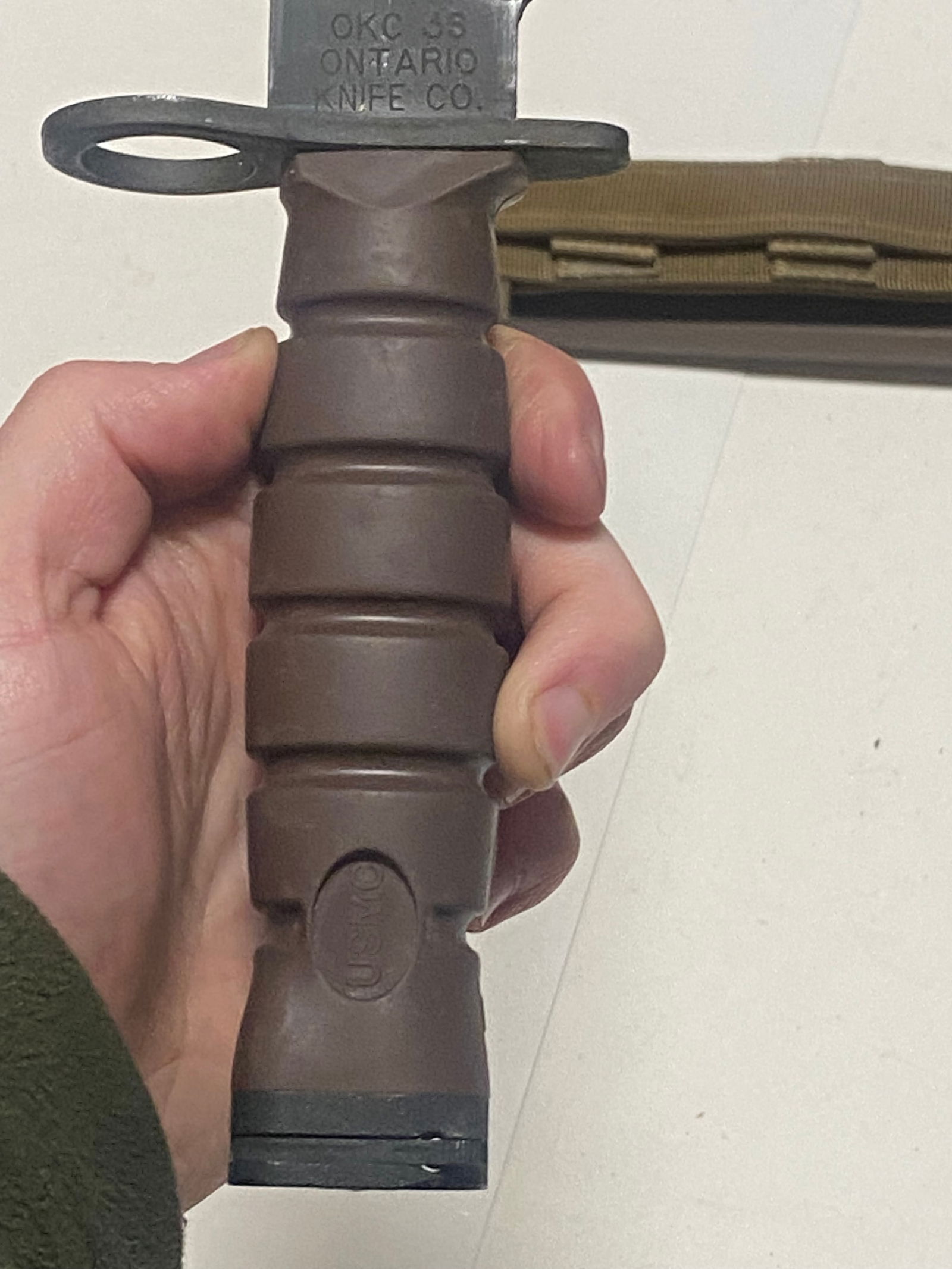 Excellent Combat USMC Ontario Knife Co OKC-3S Multi-Purpose Bayonet with Scabbard - 12