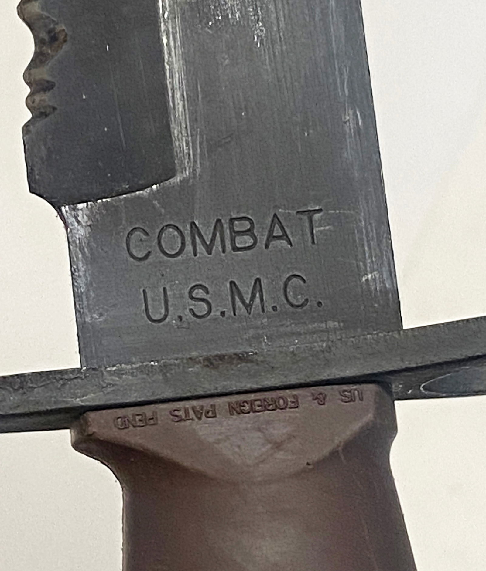 Excellent Combat USMC Ontario Knife Co OKC-3S Multi-Purpose Bayonet with Scabbard - 14