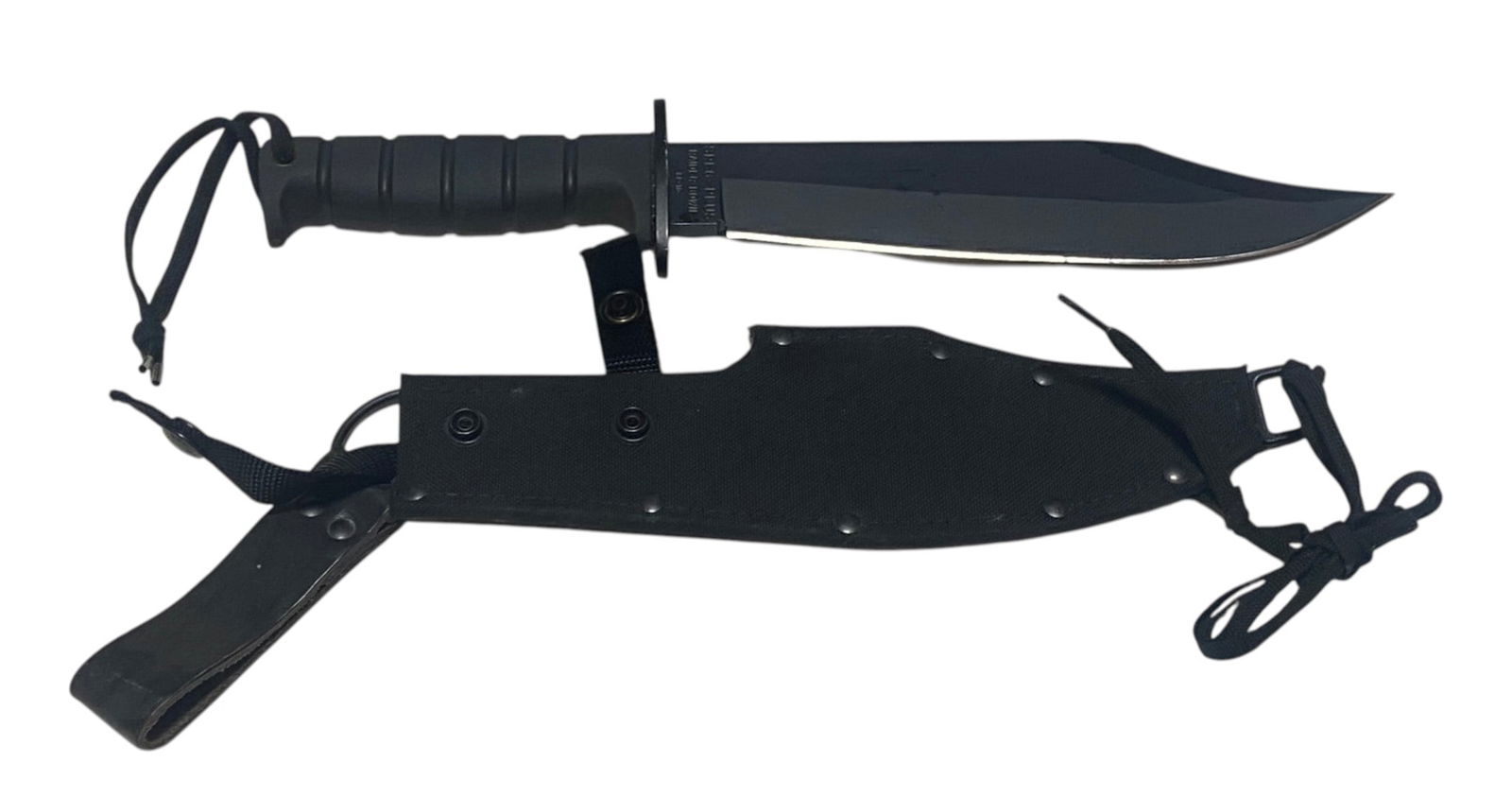 Ontario SPEC-PLUS Raider Bowie SP-10 Fixed Blade Knife with Sheath (1 of 10)