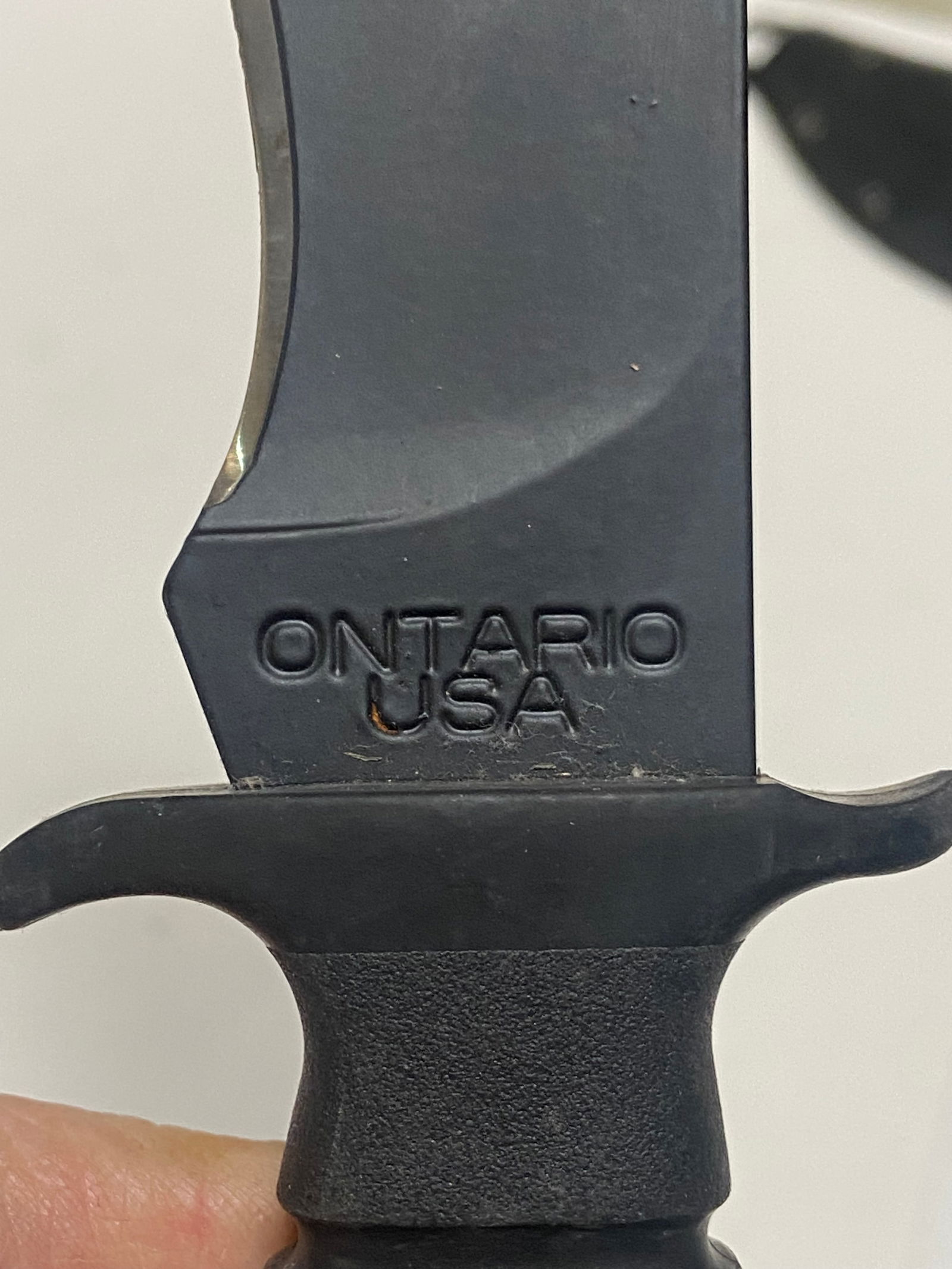 Ontario SPEC-PLUS BOLO SP-11 Fixed Blade Knife with Sheath - 7