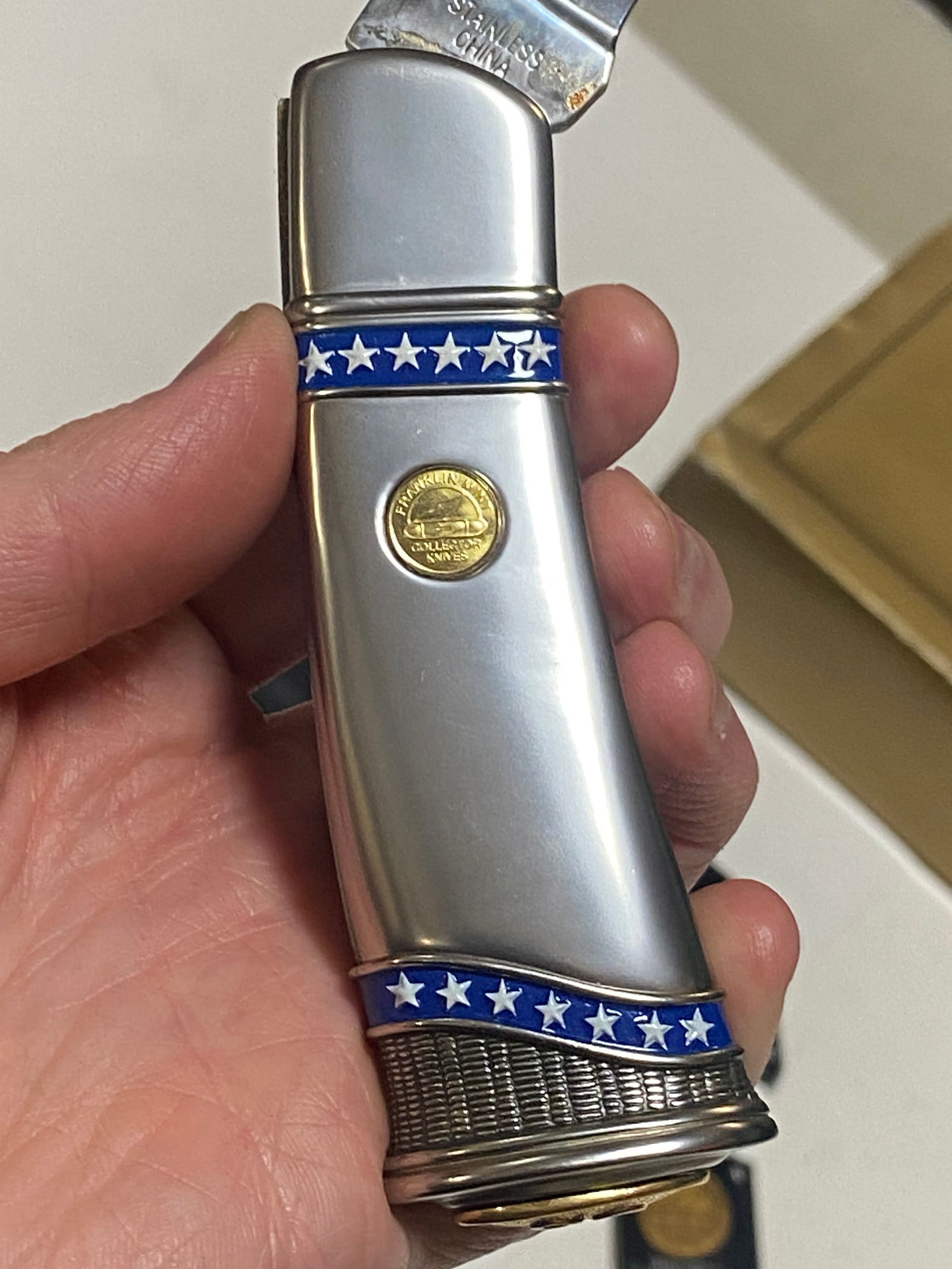 NIB Franklin Mint Knife "Robert E Lee" Collector Knife Model Number B11XA20 - 8