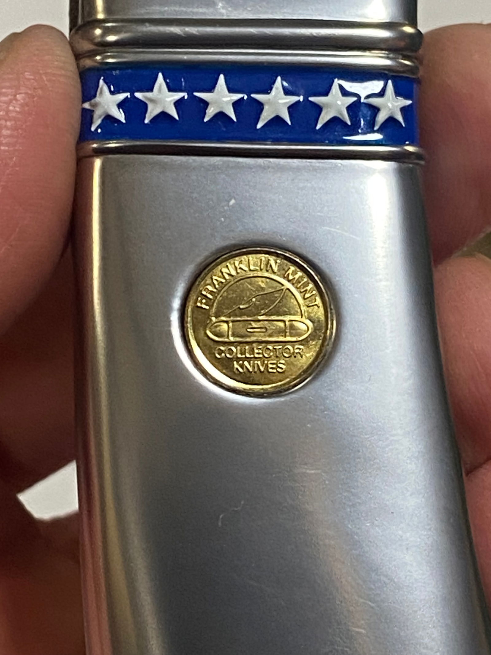 NIB Franklin Mint Knife "Robert E Lee" Collector Knife Model Number B11XA20 - 9