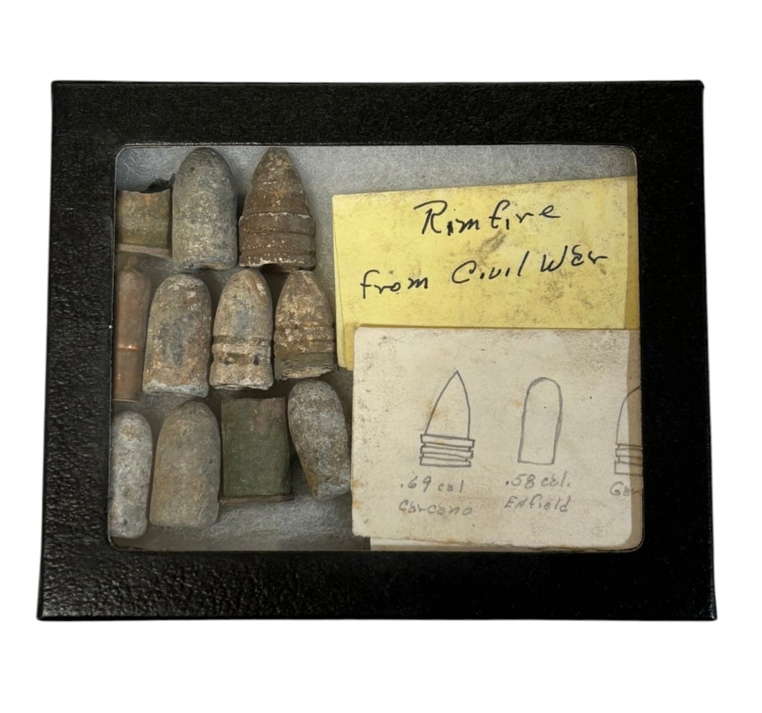 Civil War Rimfire Ground Dug Bullets: See Photos