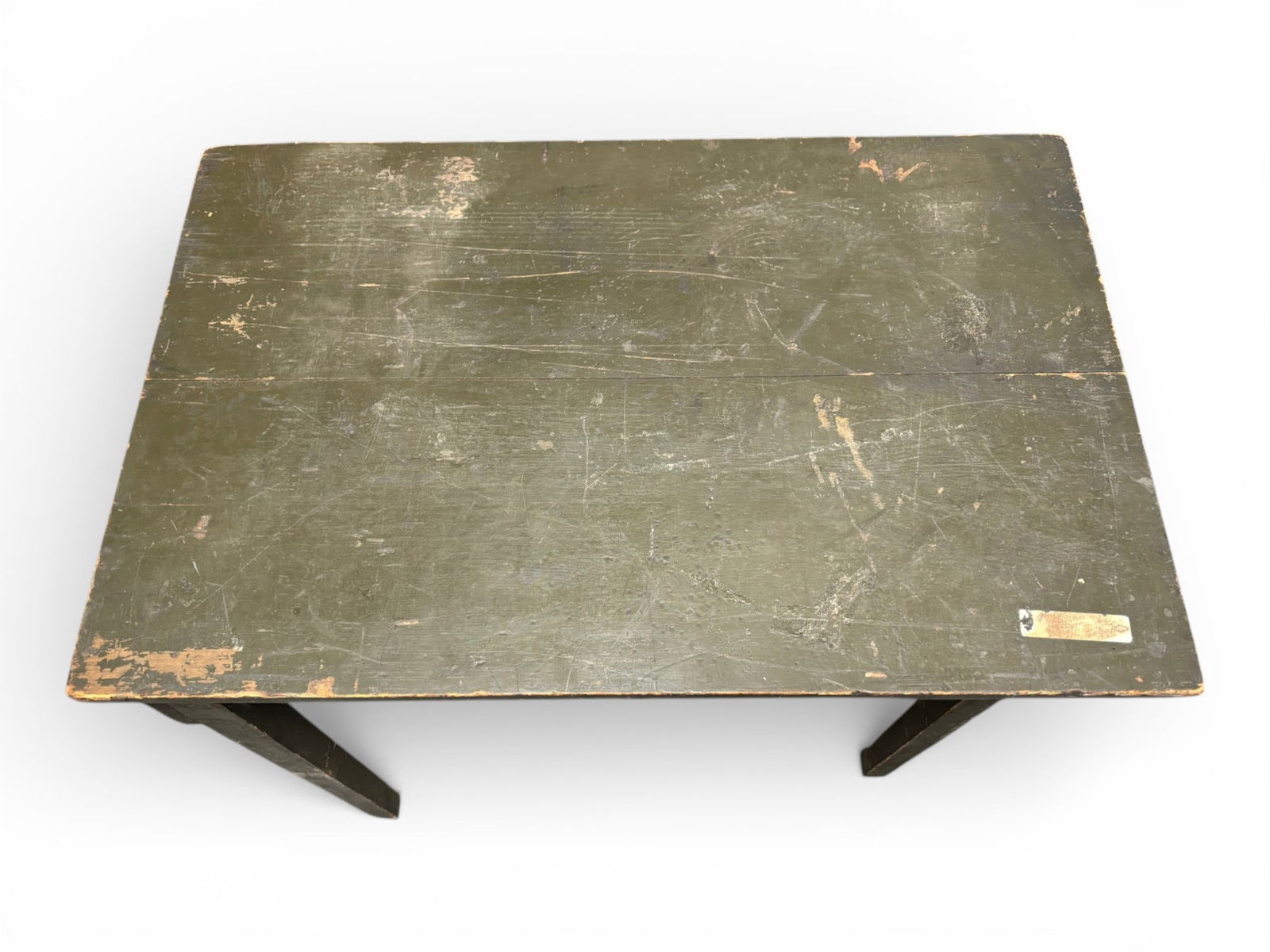 US Army Field Folding Desk Circa 1950s-1970s: 28" Tall | 36"x24" Table | See Photos. 