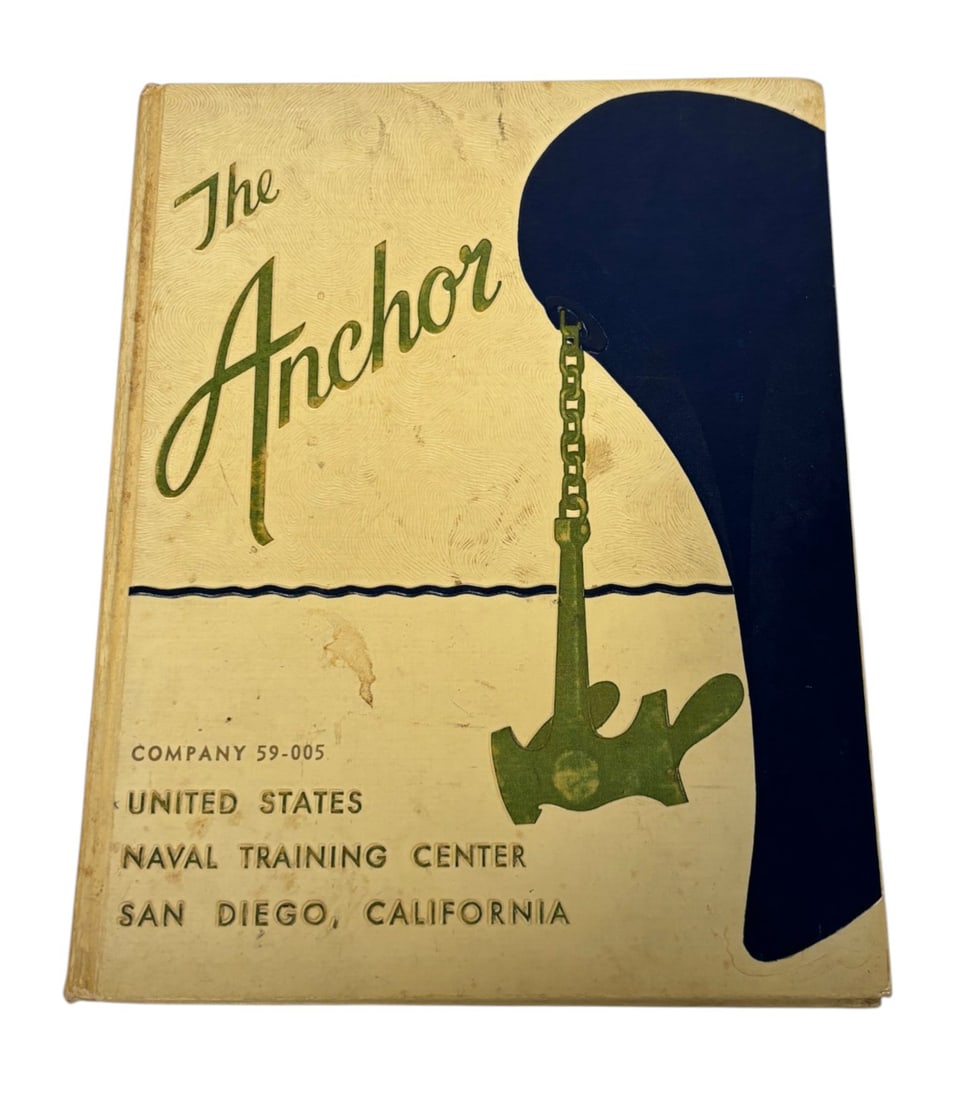 The Anchor USN Year Book Company 59-005: See Photos 