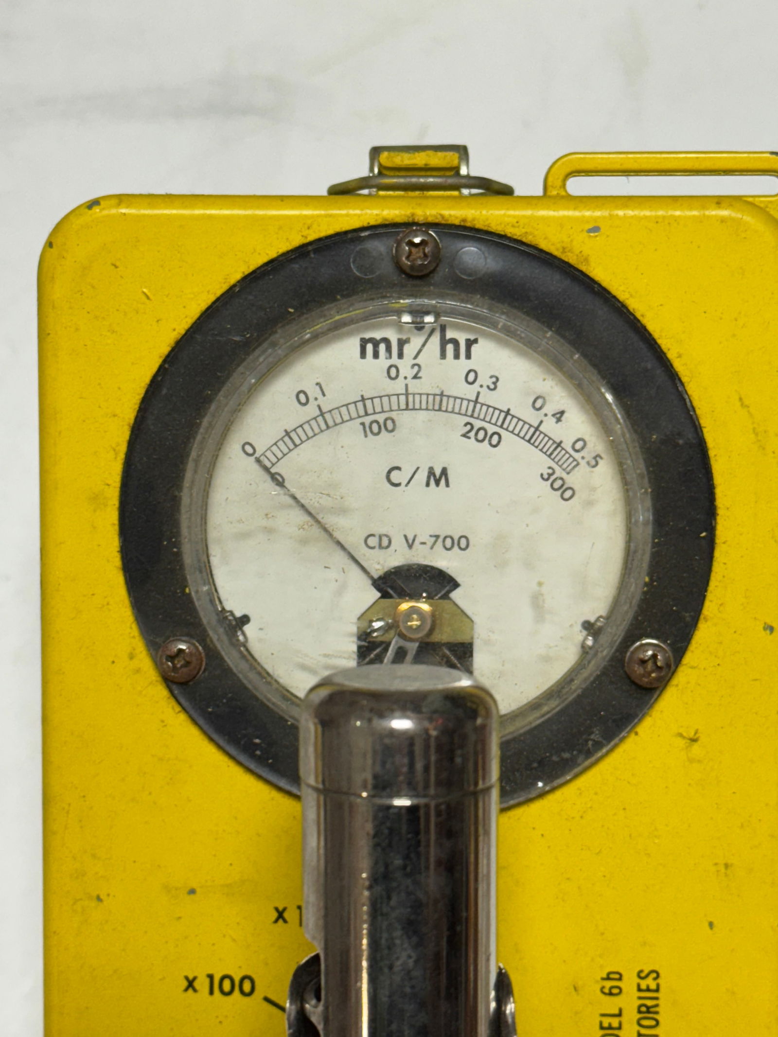 (3) OCDM V-700 Model NO. 6B Radiological Servey Meters and (1) Dosimeter Charger - 13