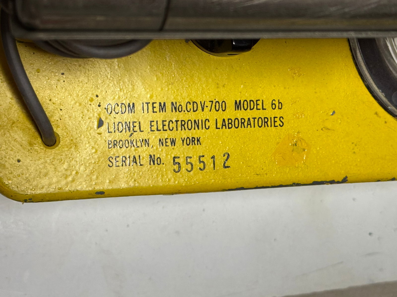 (3) OCDM V-700 Model NO. 6B Radiological Servey Meters and (1) Dosimeter Charger - 3