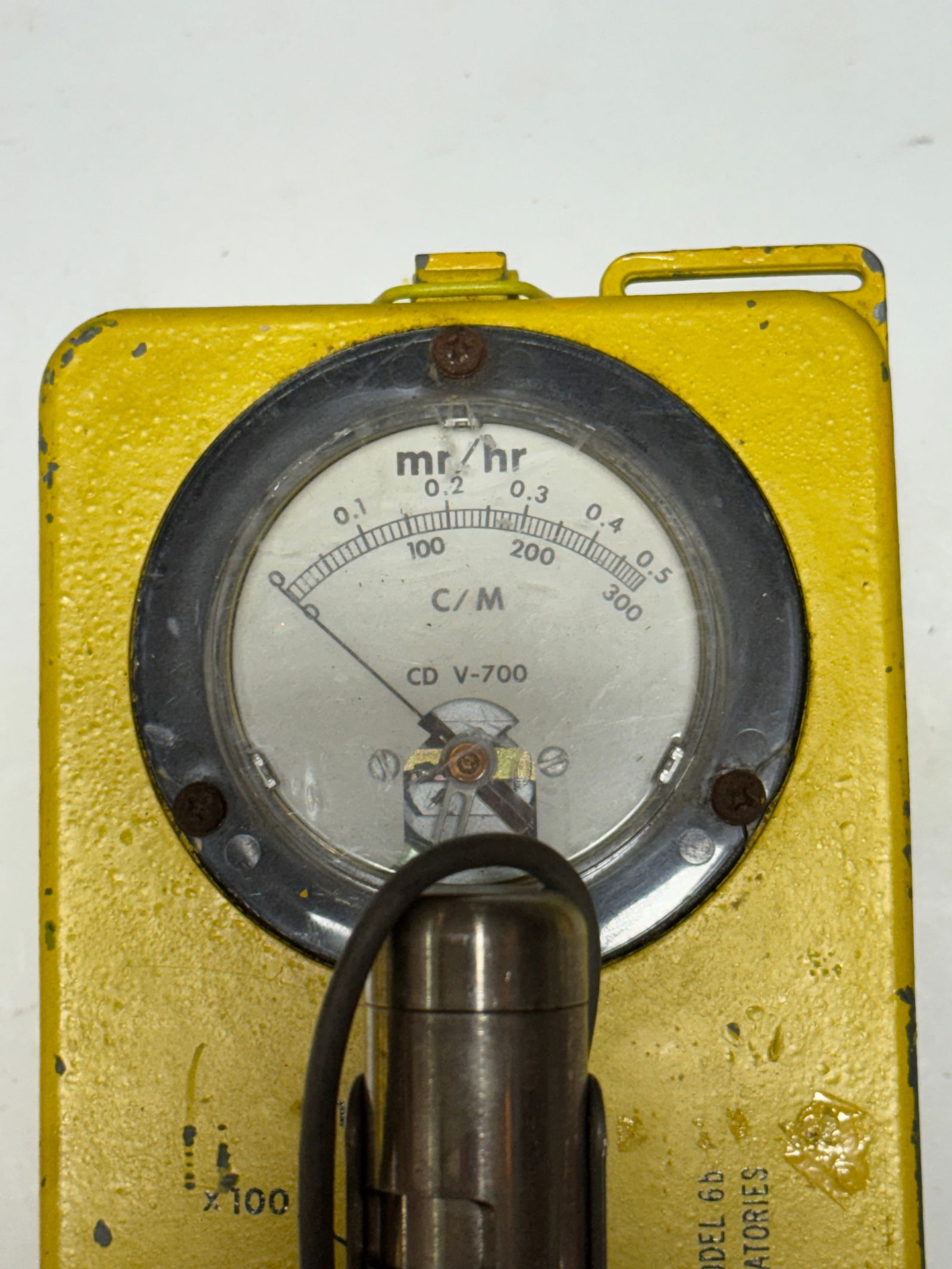 (3) OCDM V-700 Model NO. 6B Radiological Servey Meters and (1) Dosimeter Charger - 4