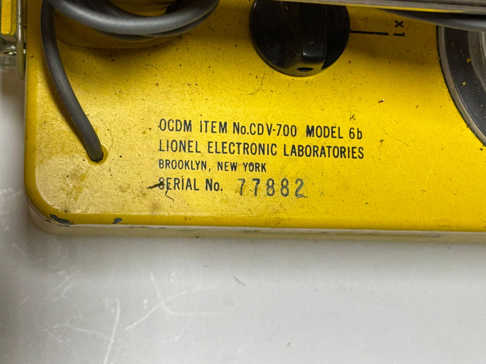 (3) OCDM V-700 Model NO. 6B Radiological Servey Meters and (1) Dosimeter Charger - 9