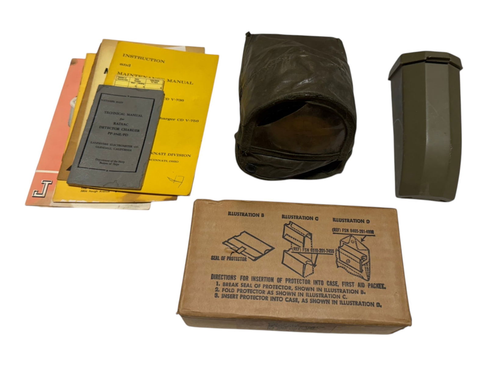 NIB Sodium Chloride Bicarbonate Sealed in Box: Comes with a CY-2446/PD Radiacometer and Various Manuals. See Photos for whats all here 