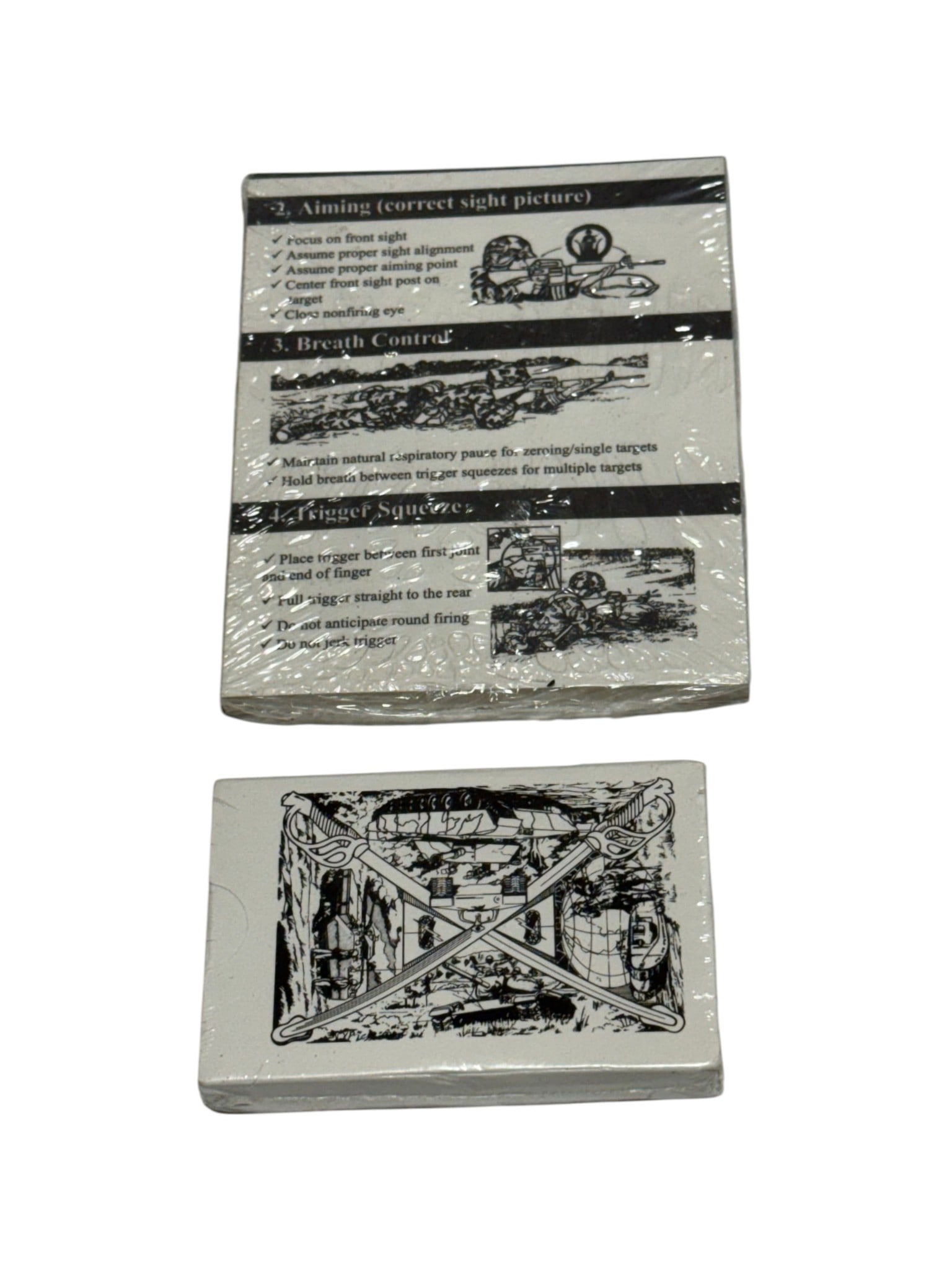 NIB Armored Vehicle Recognition Graphic Training Aid and Rifle Marksmanship Coach Checklist - 4