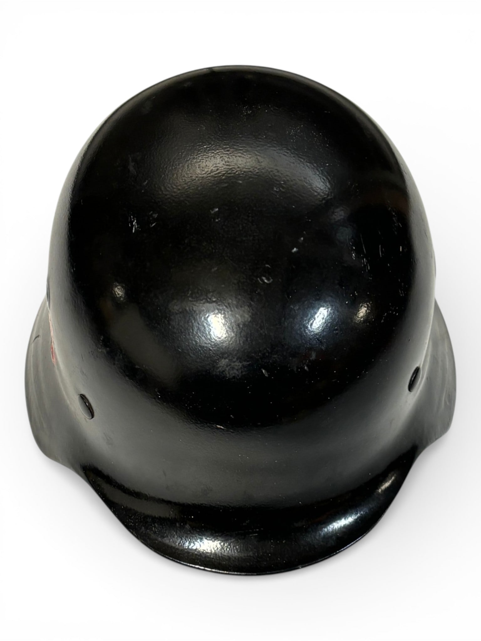 German SS Double Decal Style Helmet: with Double Decal, Liner, and Chinstrap. See Photos 