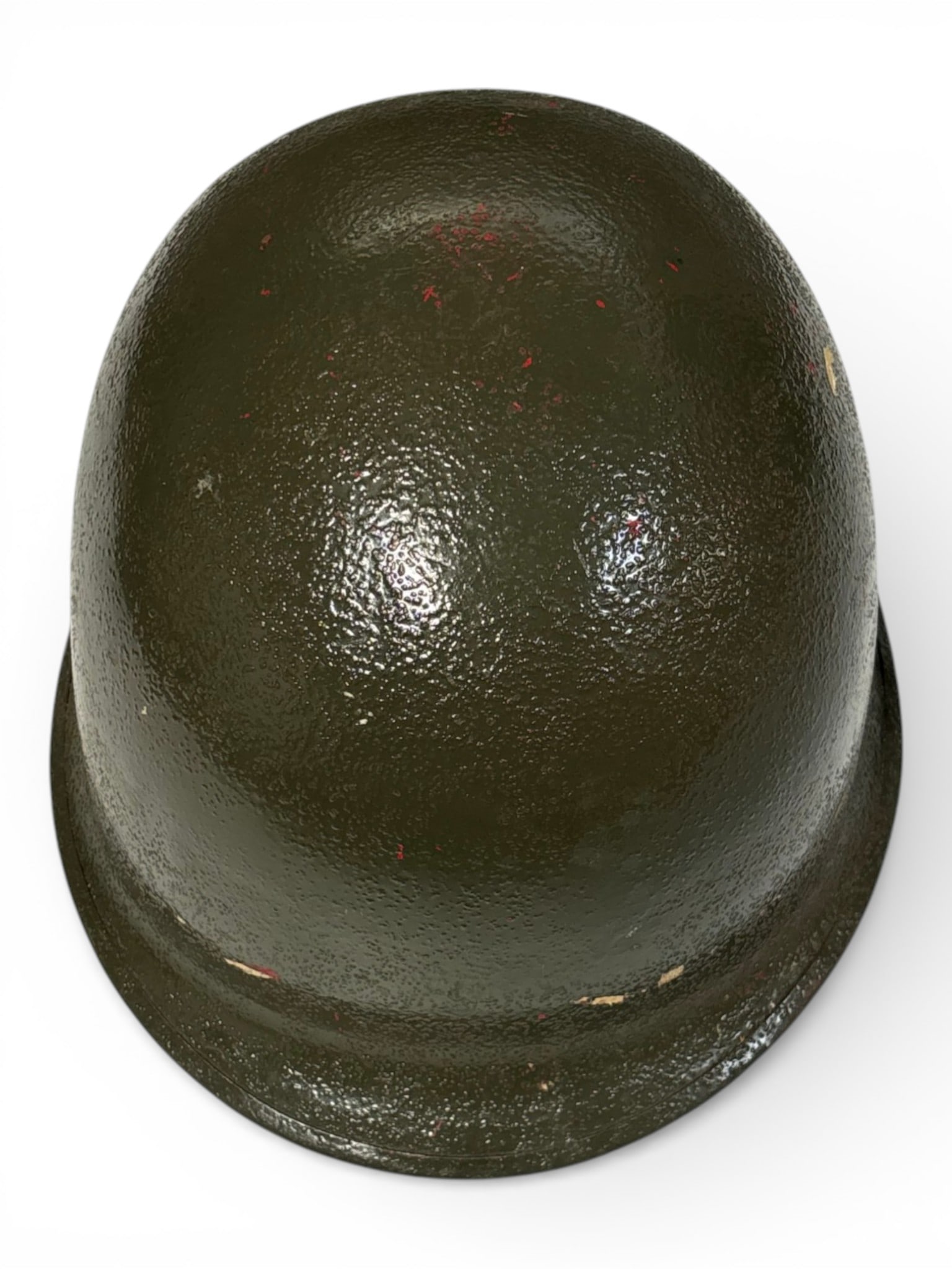 WWII US M1 Helmet with Liner and Chinstrap Manufactured by Schlueter (1 of 14)