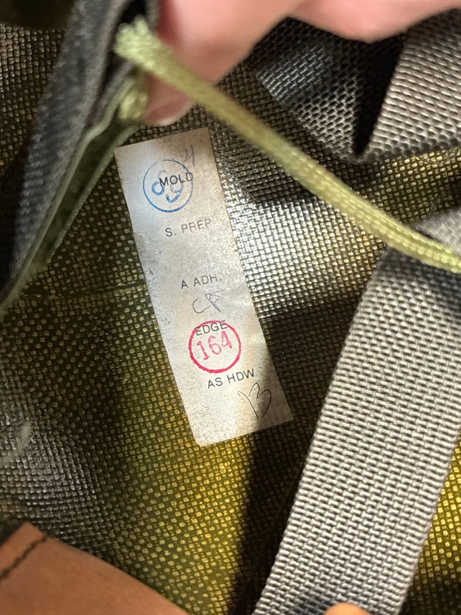 1985 PSAGT Kevlar Helmet with Woodland Camo Cover and Liner - 7