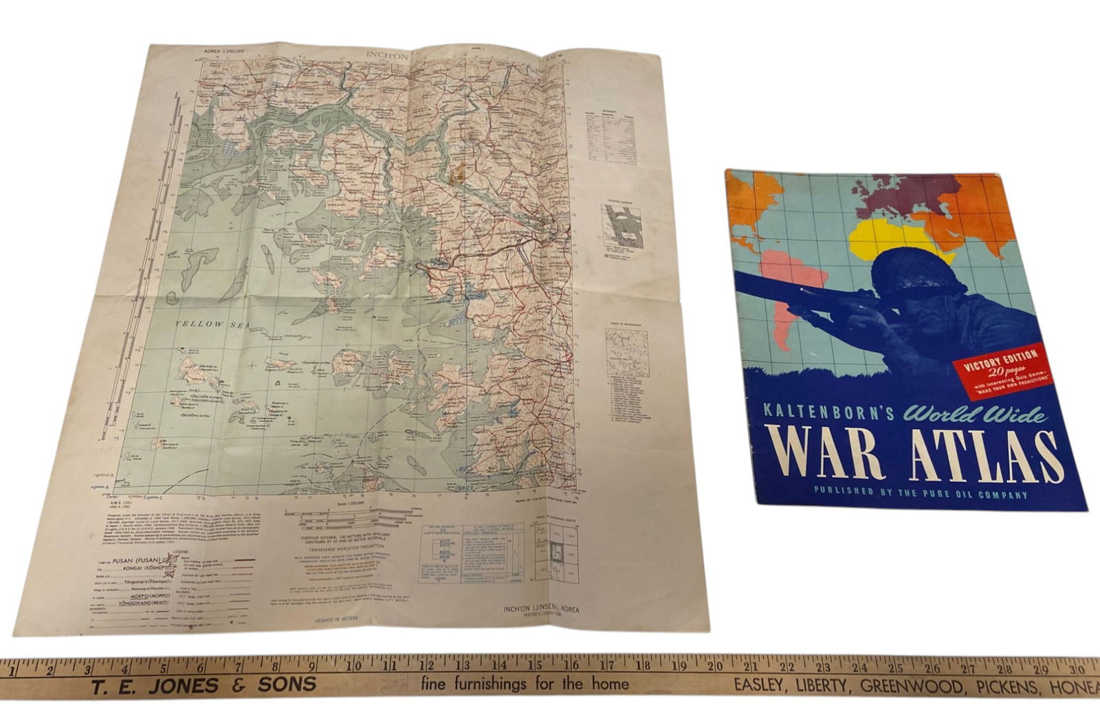 Approx. 20 Atlas & Maps of Various Places - 2