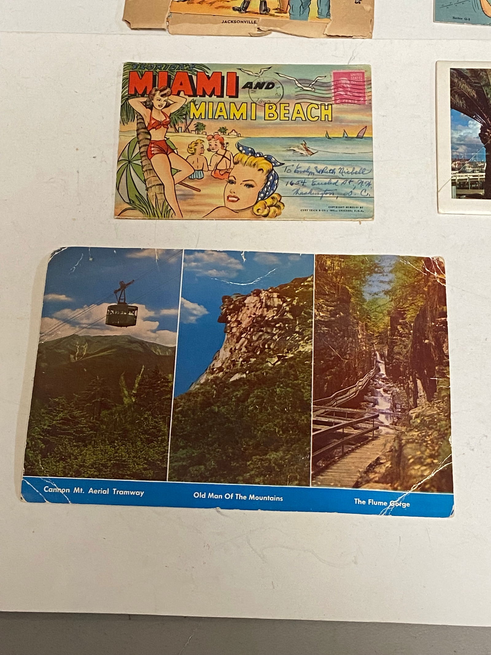 Apprx 30 Postcards From Military Comic to Visiting Places - 2