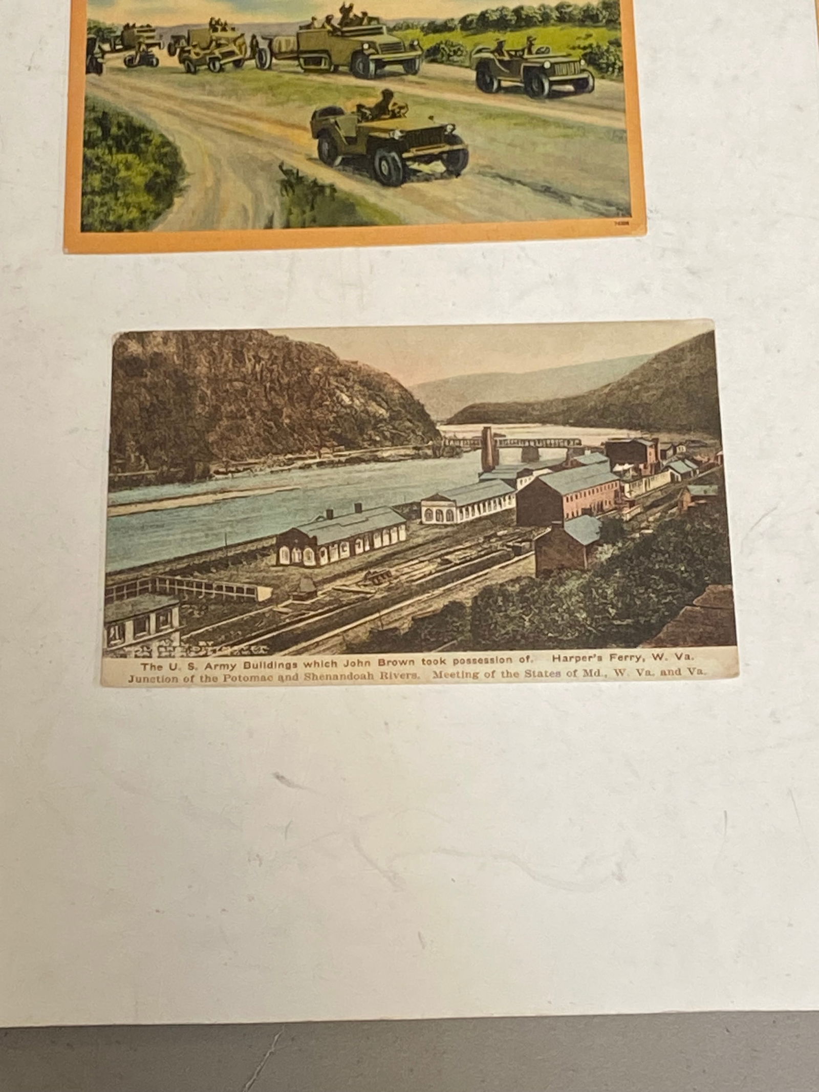 Apprx 30 Postcards From Military Comic to Visiting Places - 7