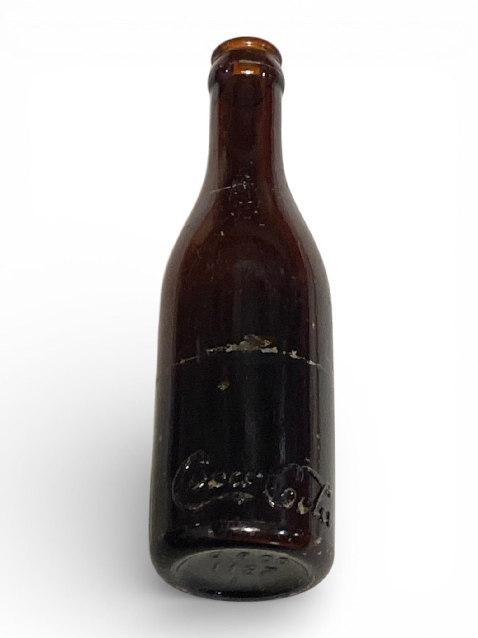 (1) Collectible Glass Bottle - Coca Cola Circa 1800's-Early 1900's: See Photos 