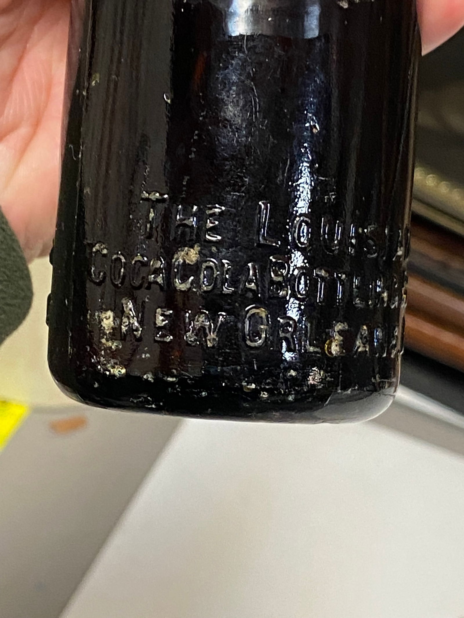 (1) Collectible Glass Bottle - Coca Cola Circa 1800's-Early 1900's - 3