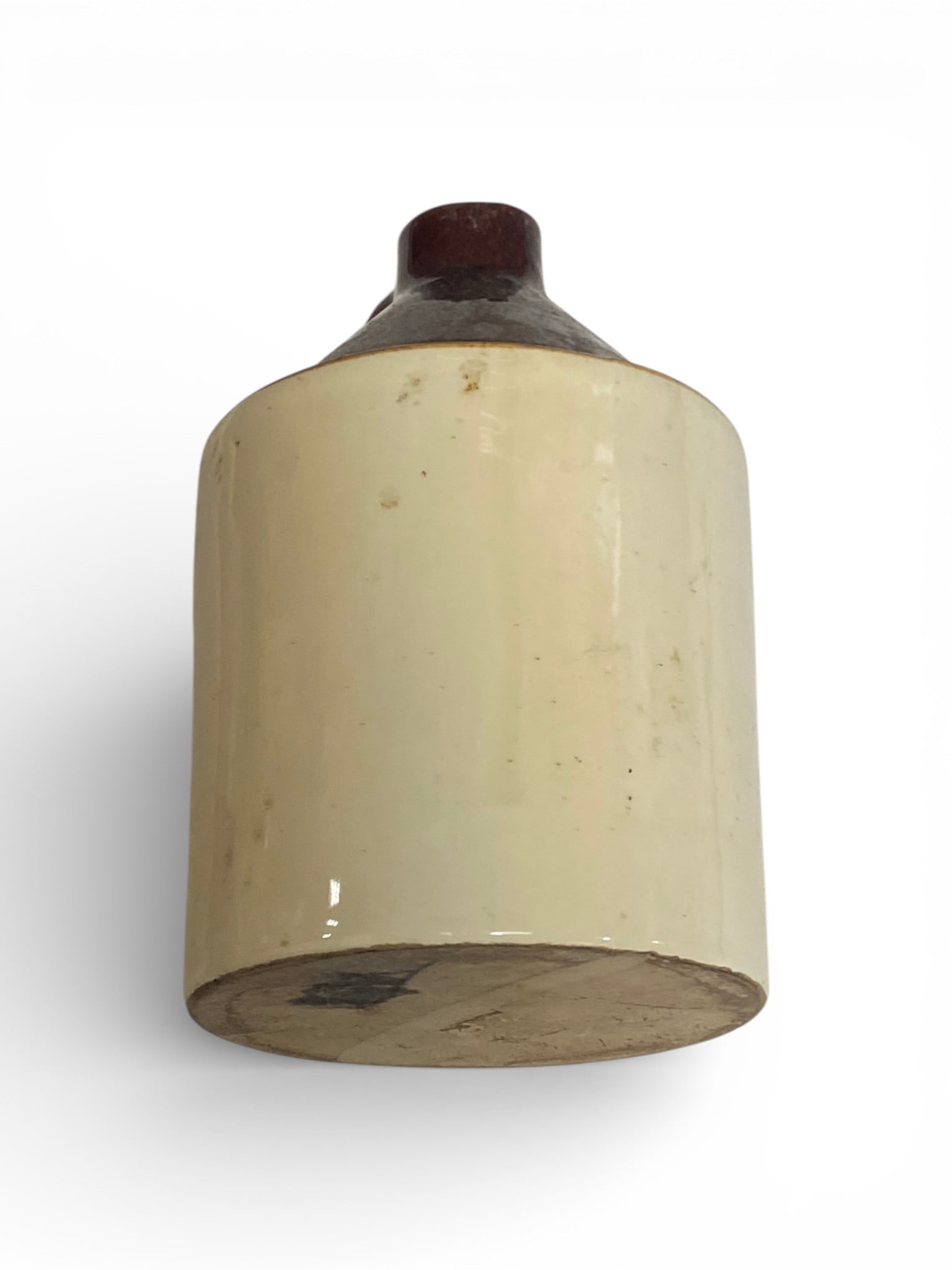 Antique Two-Tone Stoneware Jug Circa Late 1800's-Early 1900's (1 of 4)