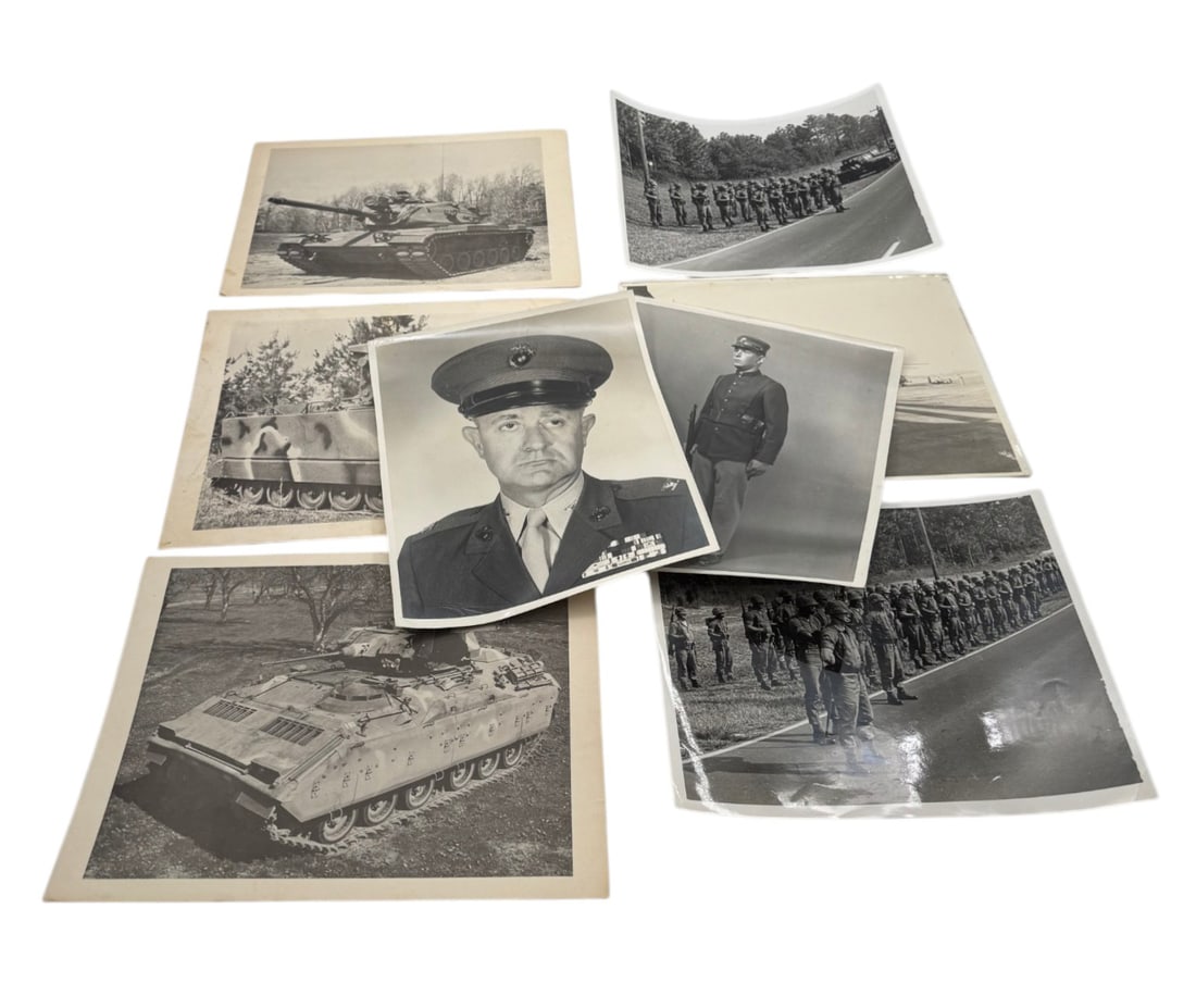 (8) Vietnam War Photos of Soldiers, Tanks, and Aircraft: See Photos 