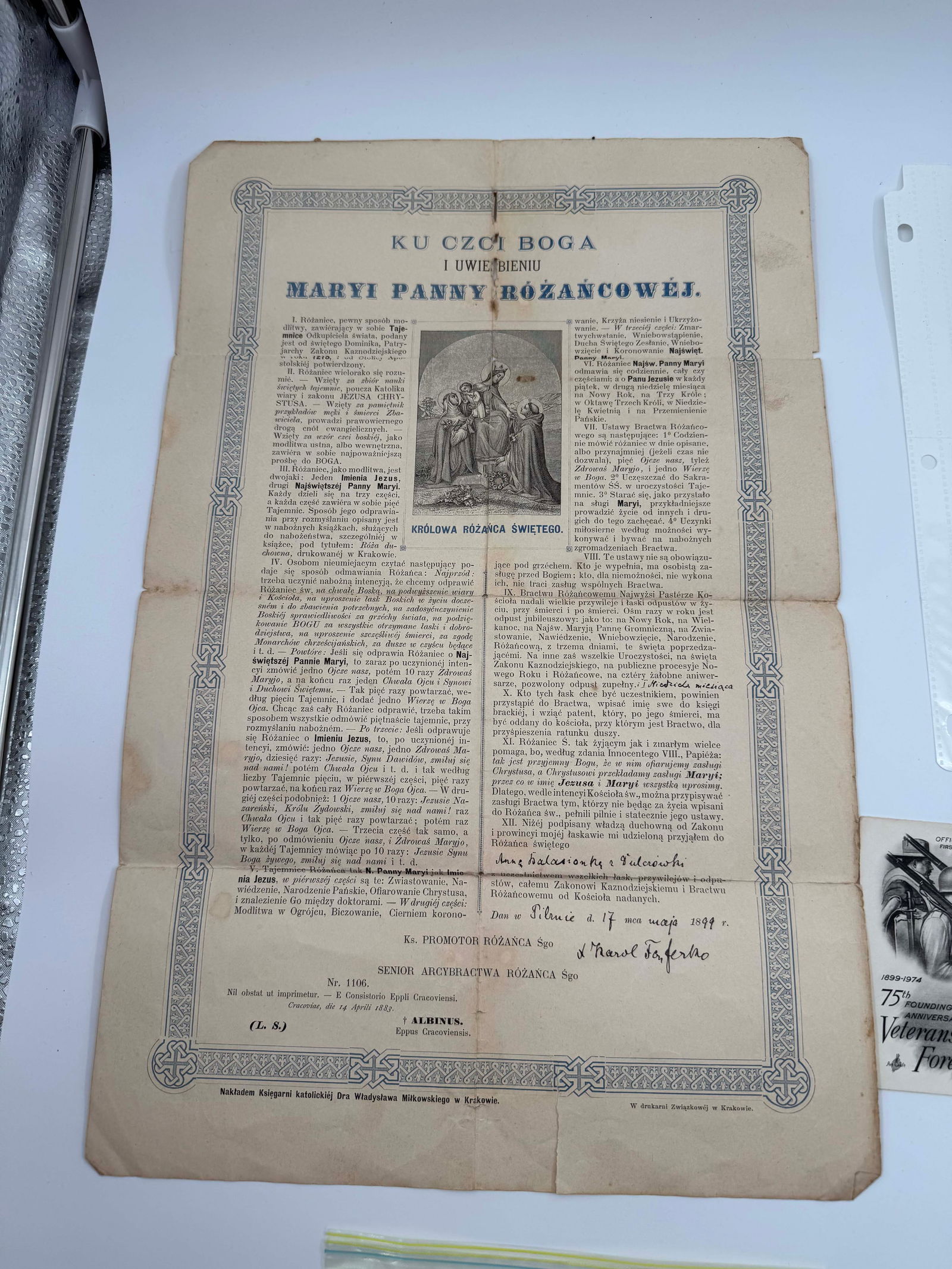 Large Grouping of Letters, Letter Covers, Newspaper Clippings, Post Cards, and More - 2