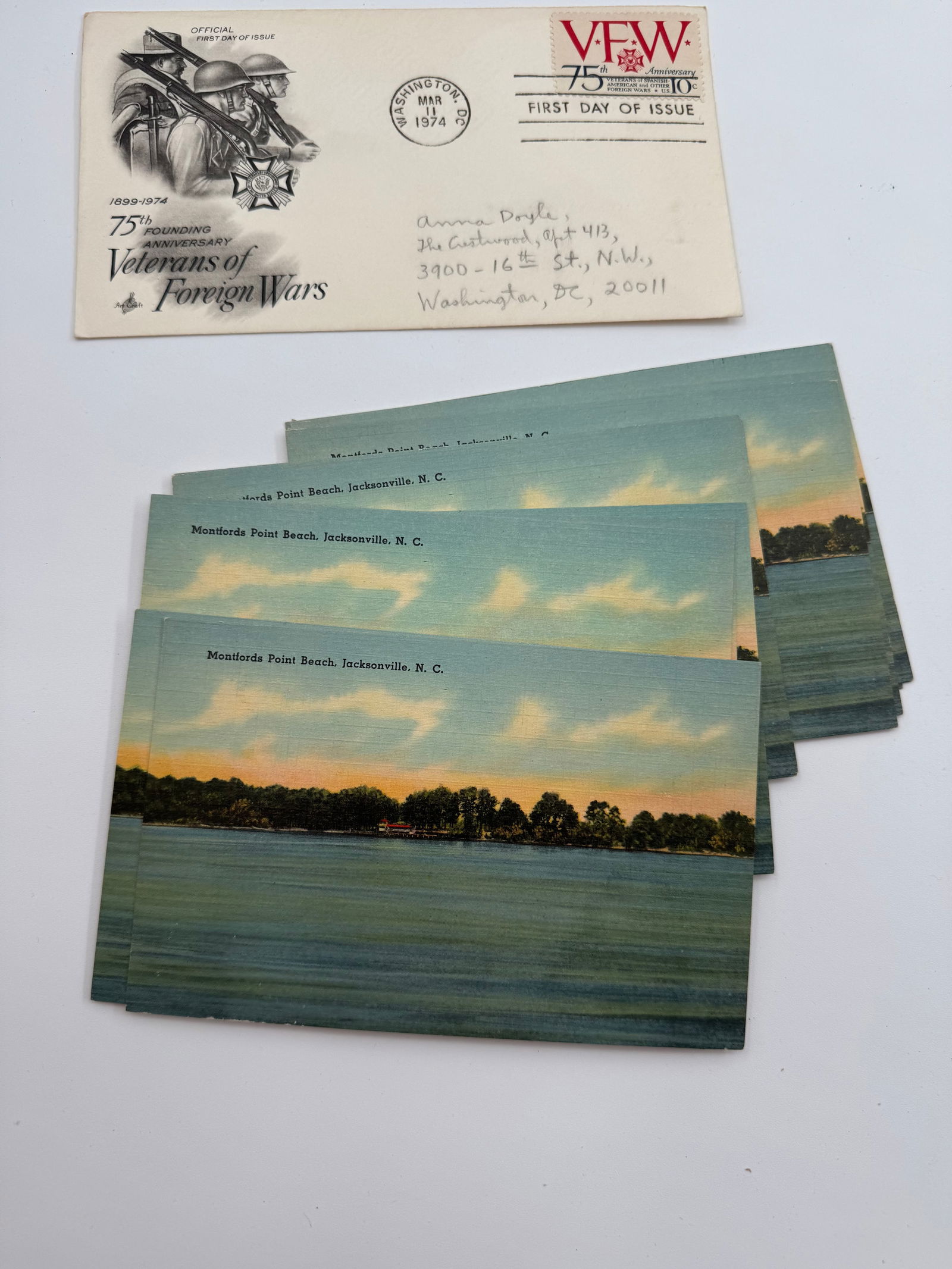 Large Grouping of Letters, Letter Covers, Newspaper Clippings, Post Cards, and More - 4