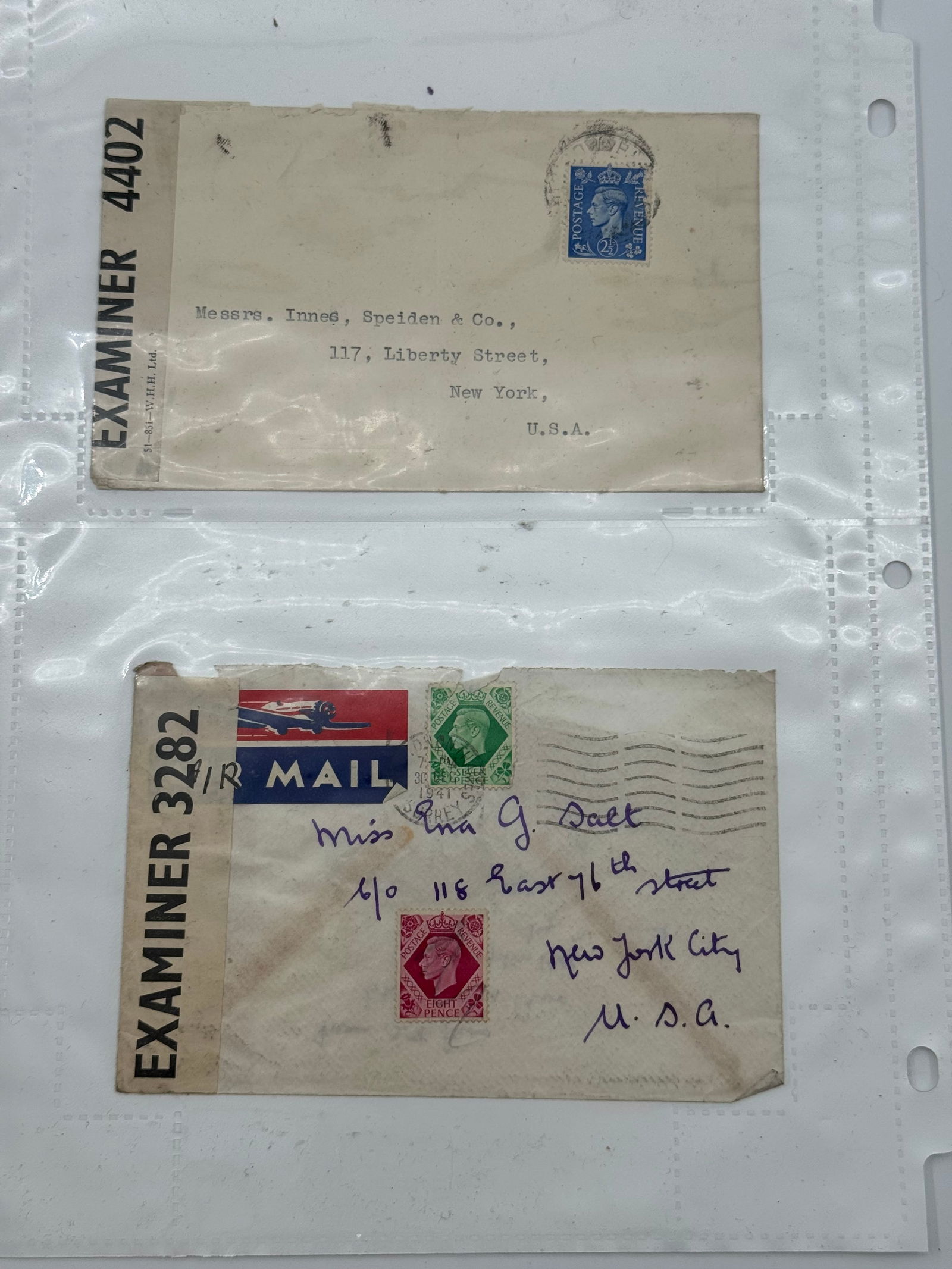 Large Grouping of Letters, Letter Covers, Newspaper Clippings, Post Cards, and More - 8