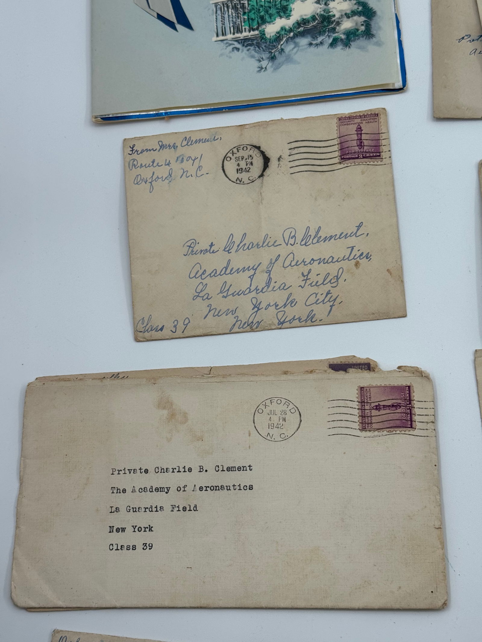 Large 1940s Grouping of Letters and Cards - 12