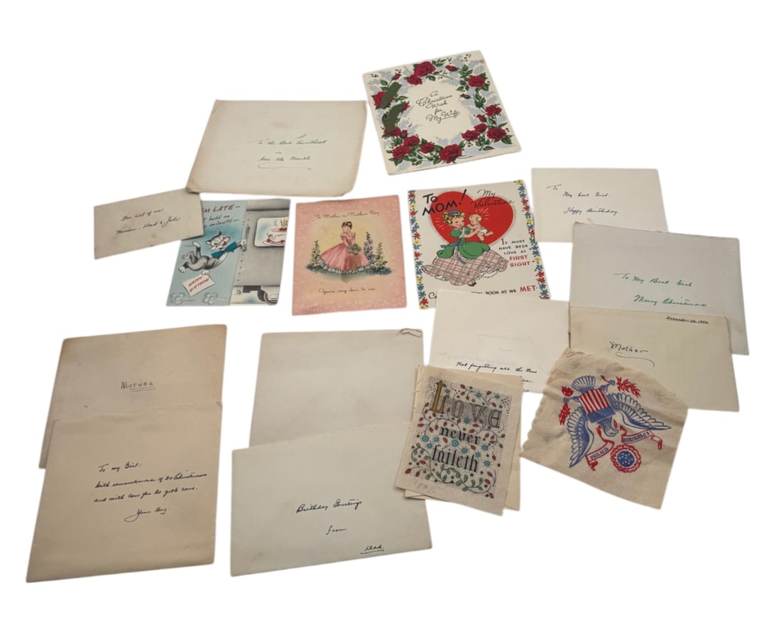 Large 1940s Grouping of Letters and Cards - 19