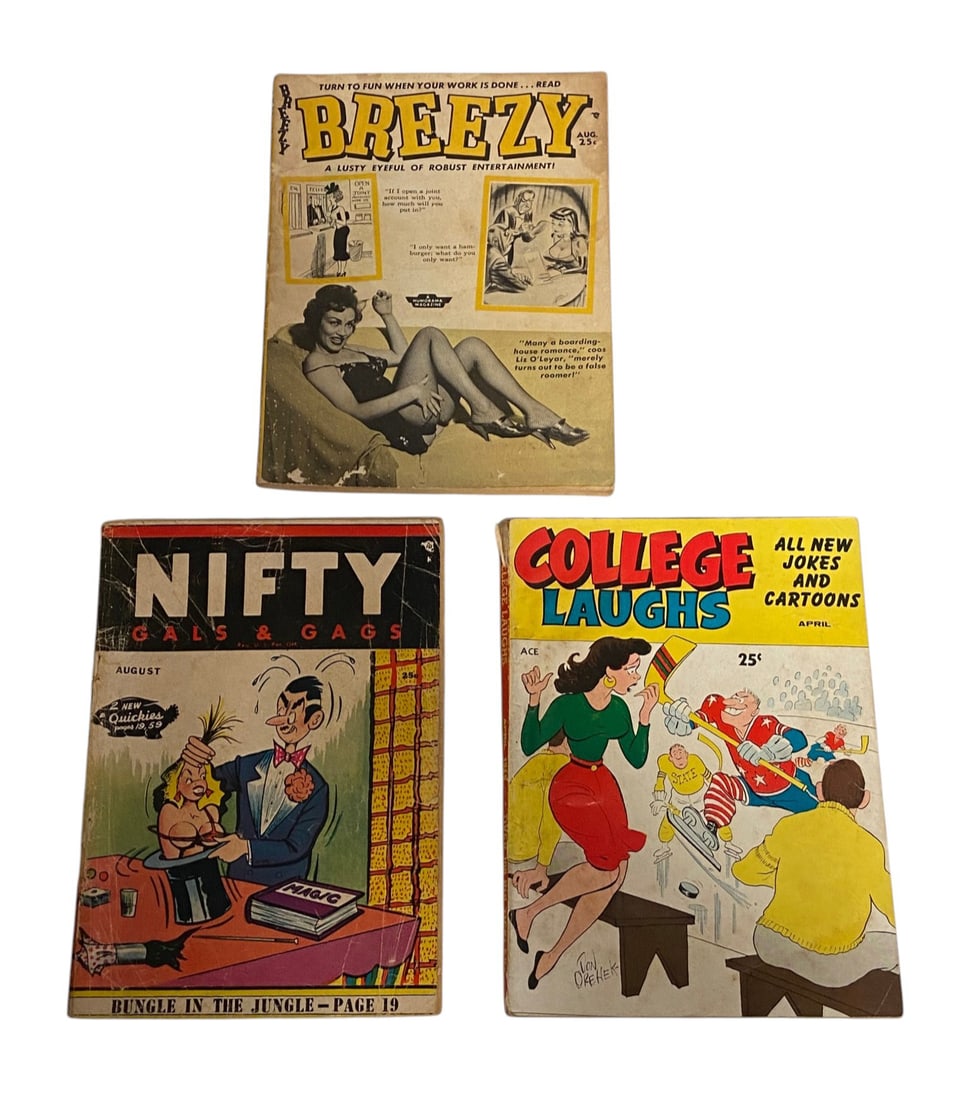 Adult Nudity (6) Magazines and (1) Photoshoot - 2