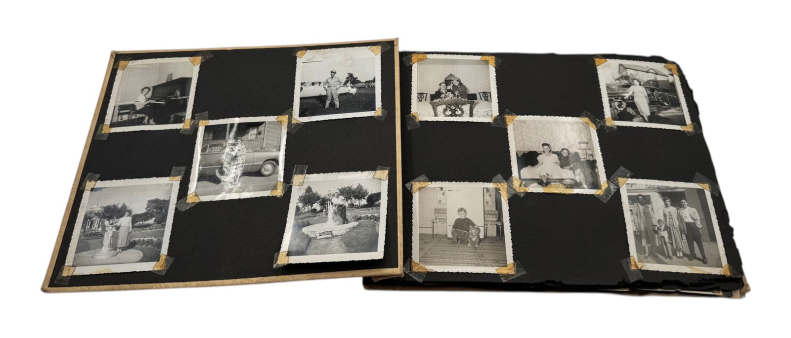 Vintage Korean War Era Photo Album with Photos of Soldiers: See Photos 