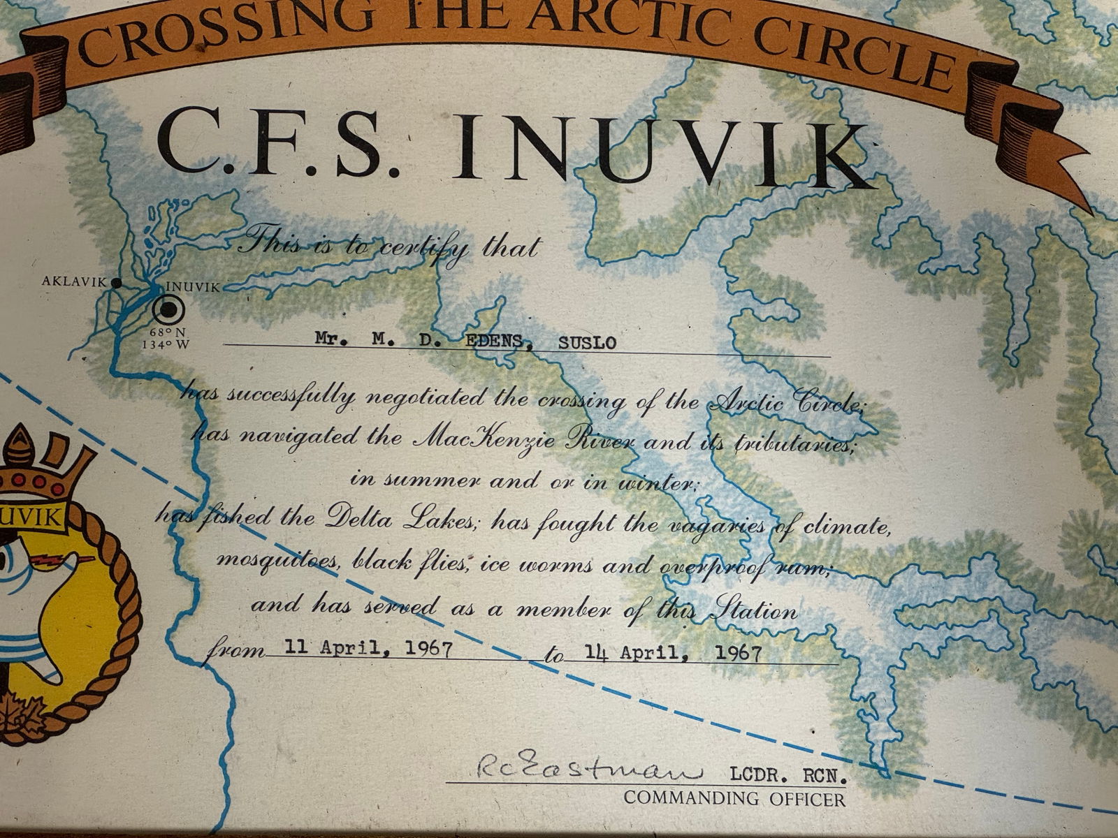 Lot of (3) Arctic Circle Framed Awards - 6