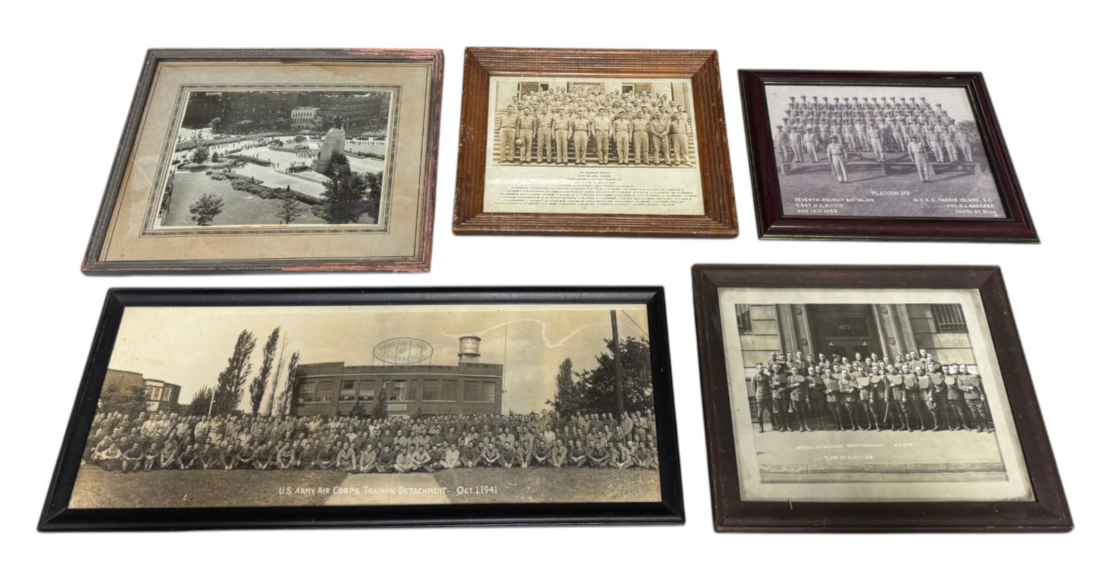 Lot of (5) Unit Framed Pictures: See Photos.