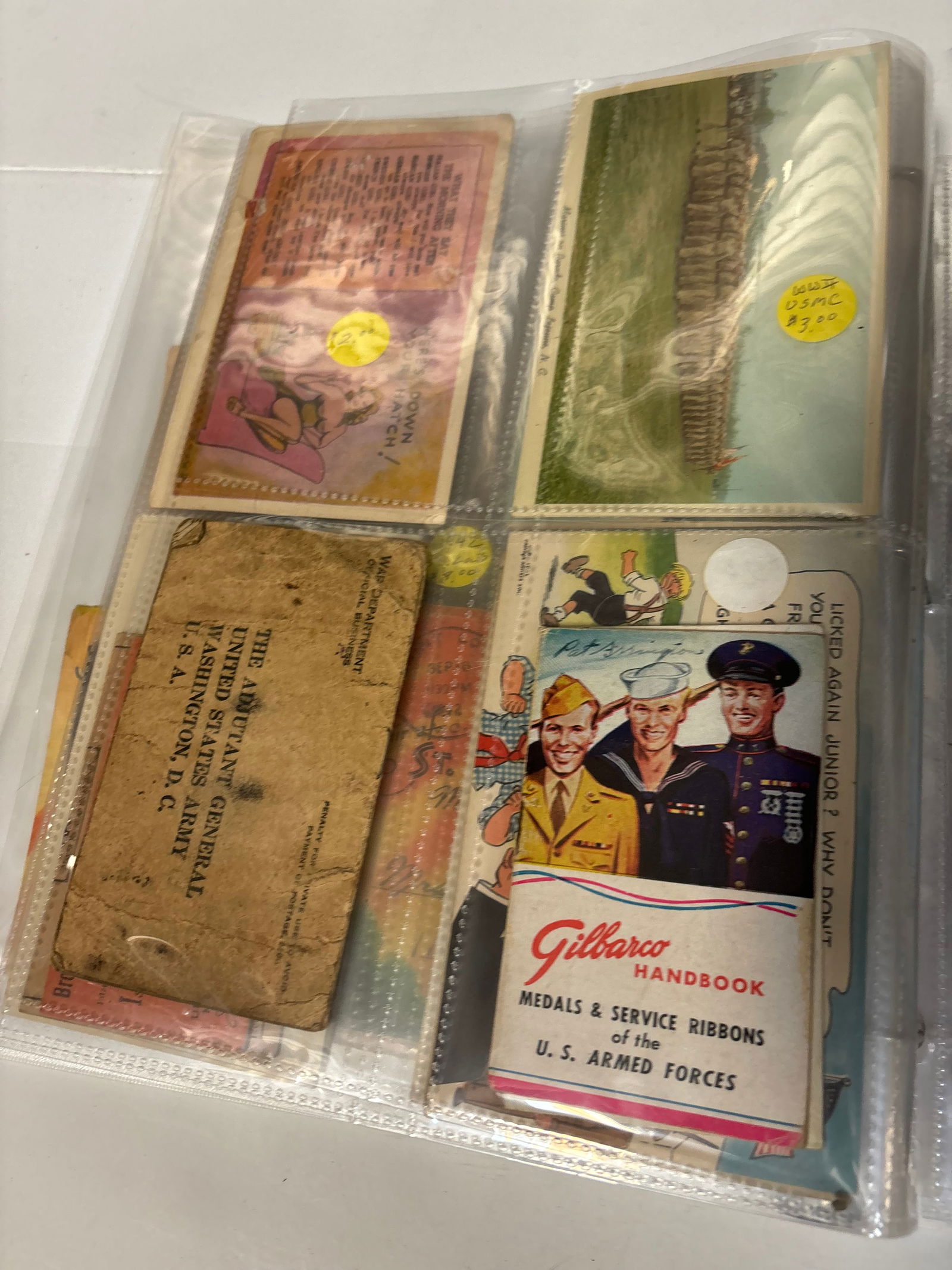 Lot of Misc Post Cards and Paper Items 1900's - 7
