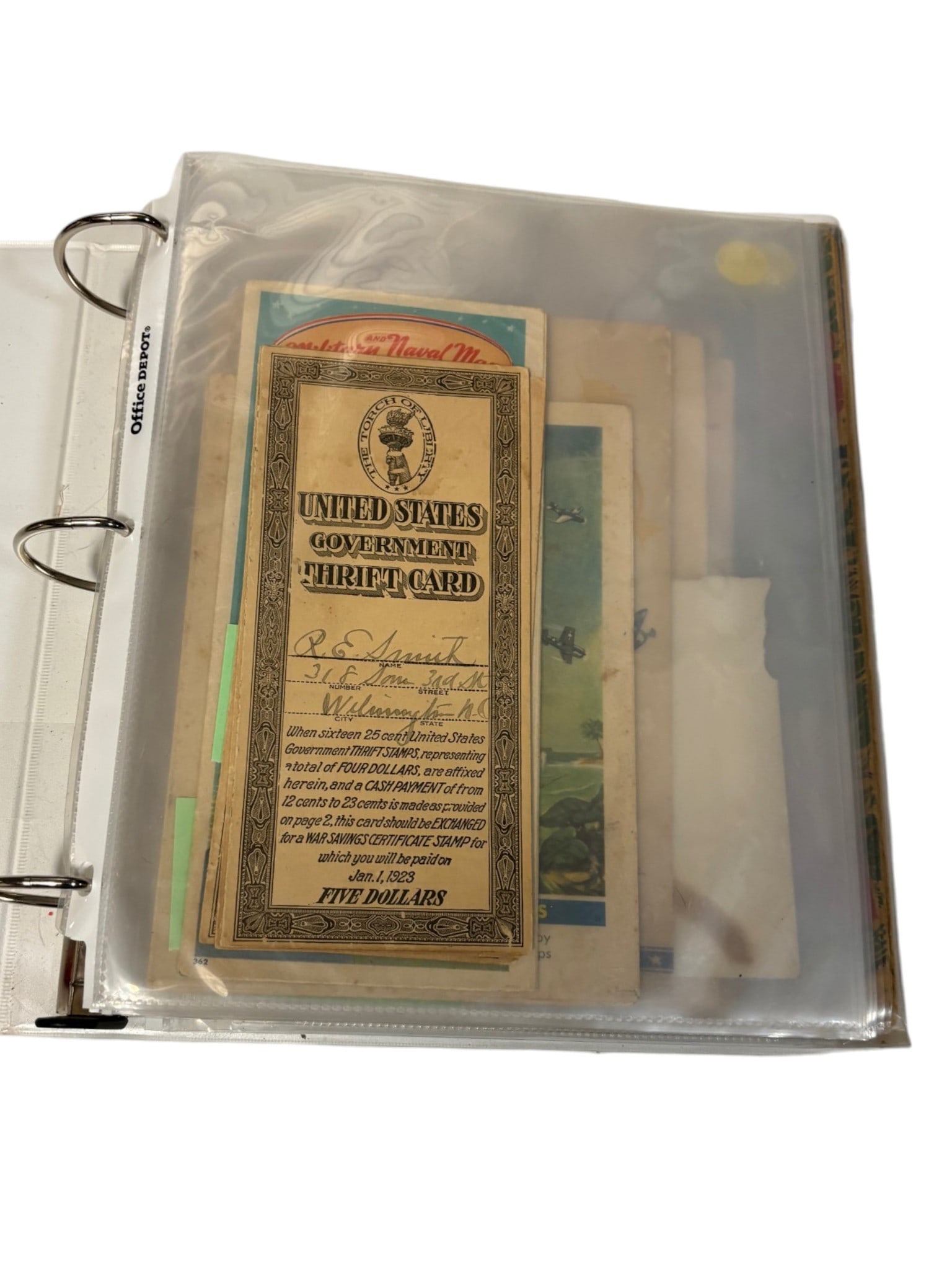 Lot of Military Paper Items: See Photos 