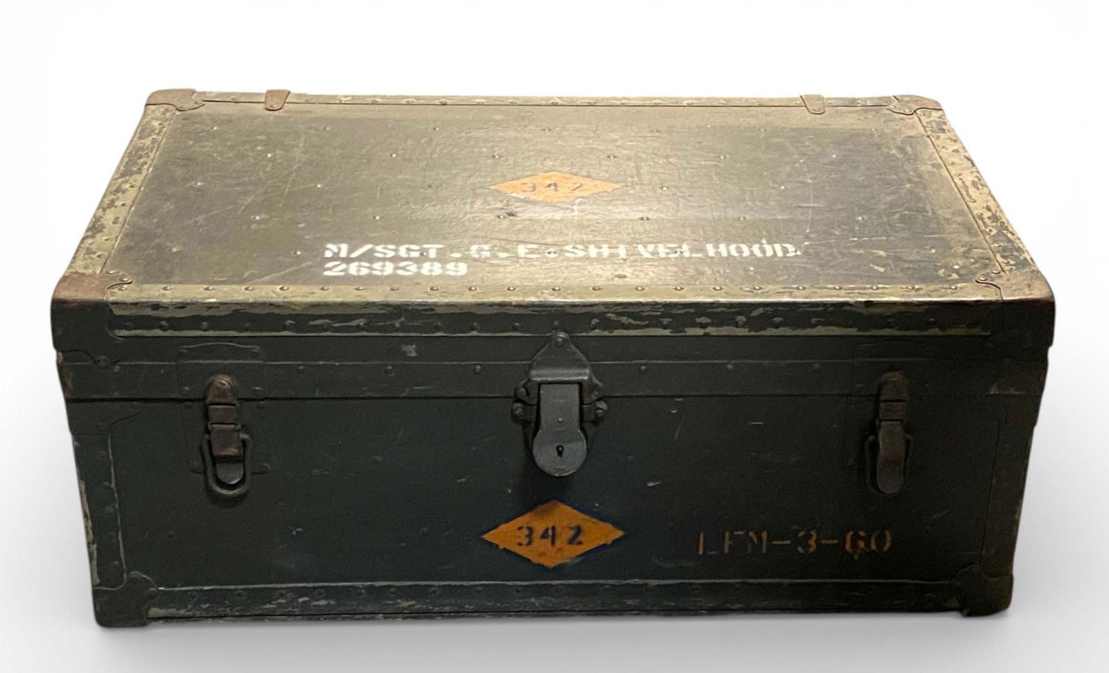 Empty Footlocker *LOCAL PICKUP ONLY*: *LOCAL PICKUP ONLY NO SHIPPING* 