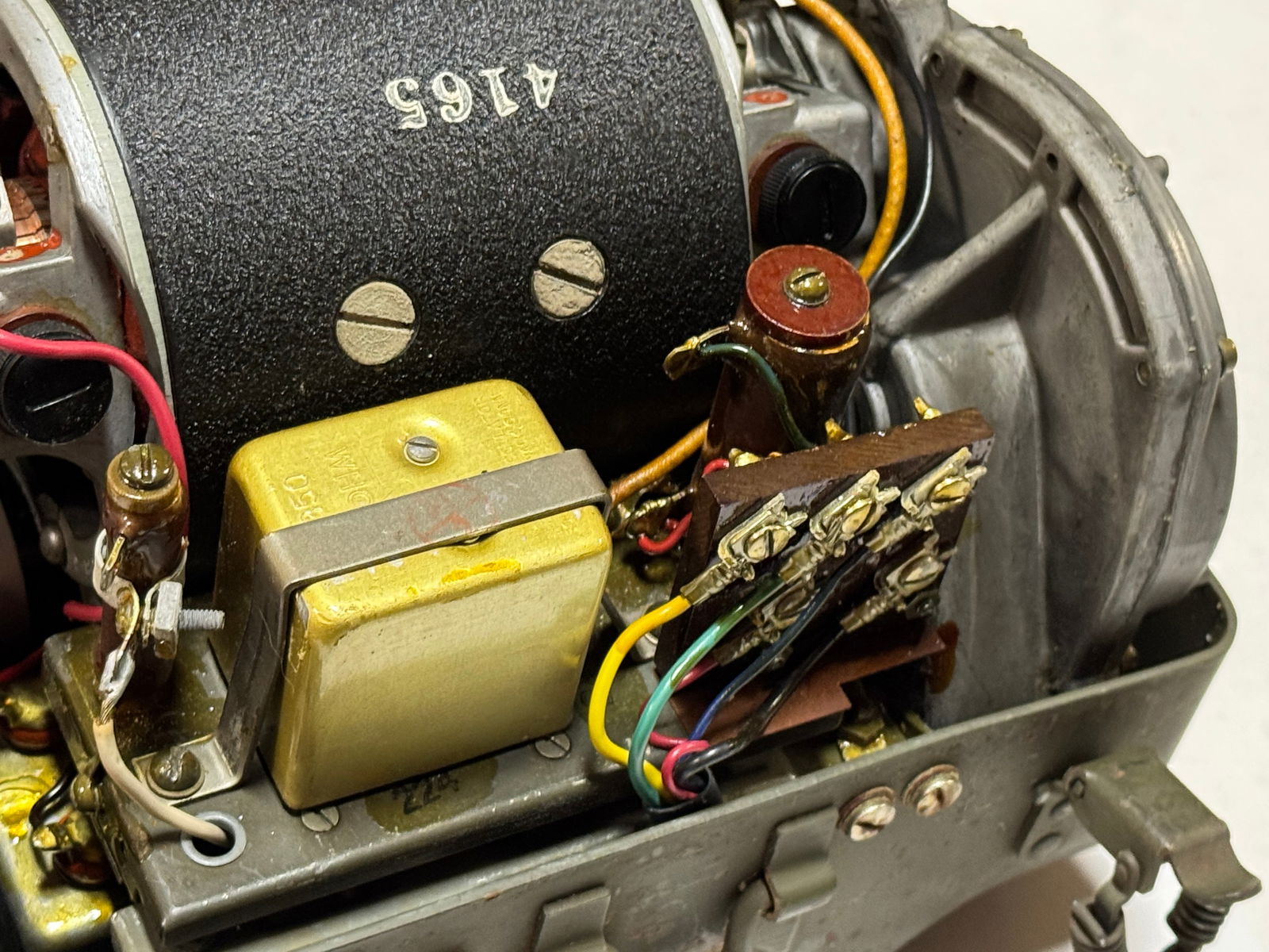 WWII Army Signal Corps Generator GN-58-A for Field Radios - 12