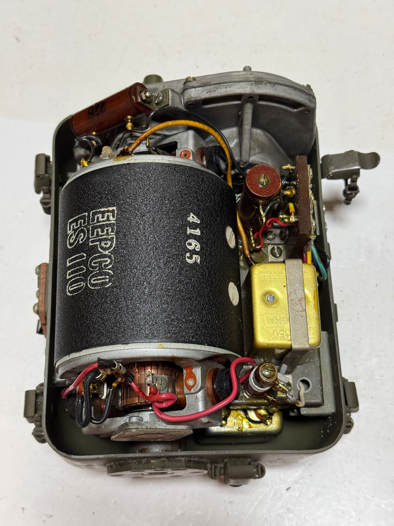 WWII Army Signal Corps Generator GN-58-A for Field Radios - 9