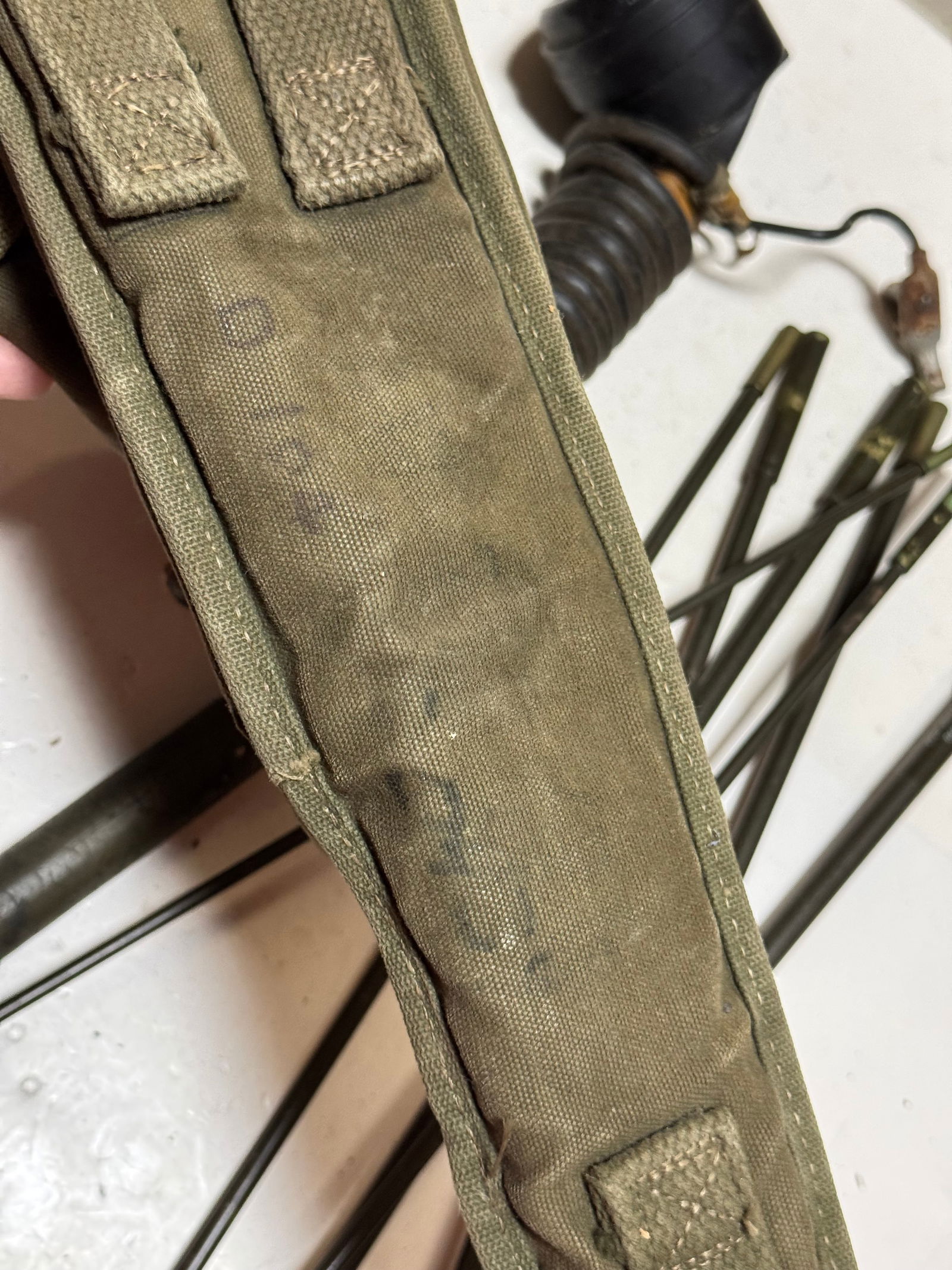 US Signal Corps AN/PRC-10 Backpack Radio, (3) Radios, and Antenna - 13