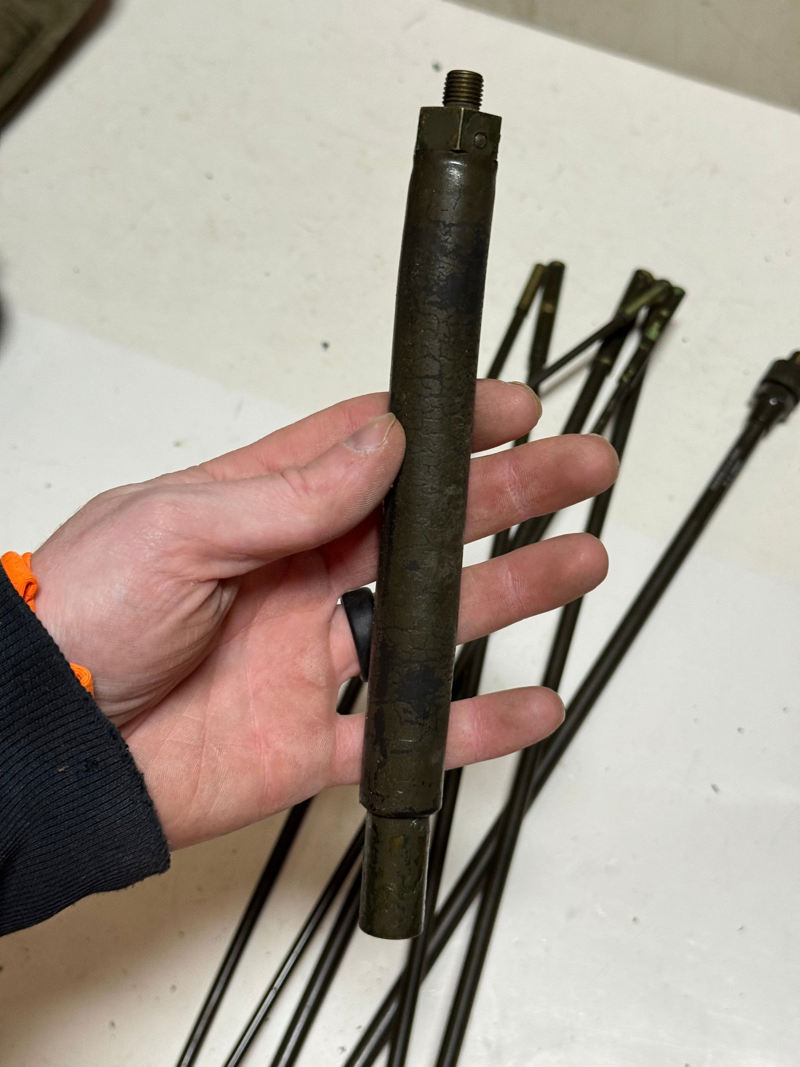 US Signal Corps AN/PRC-10 Backpack Radio, (3) Radios, and Antenna - 18