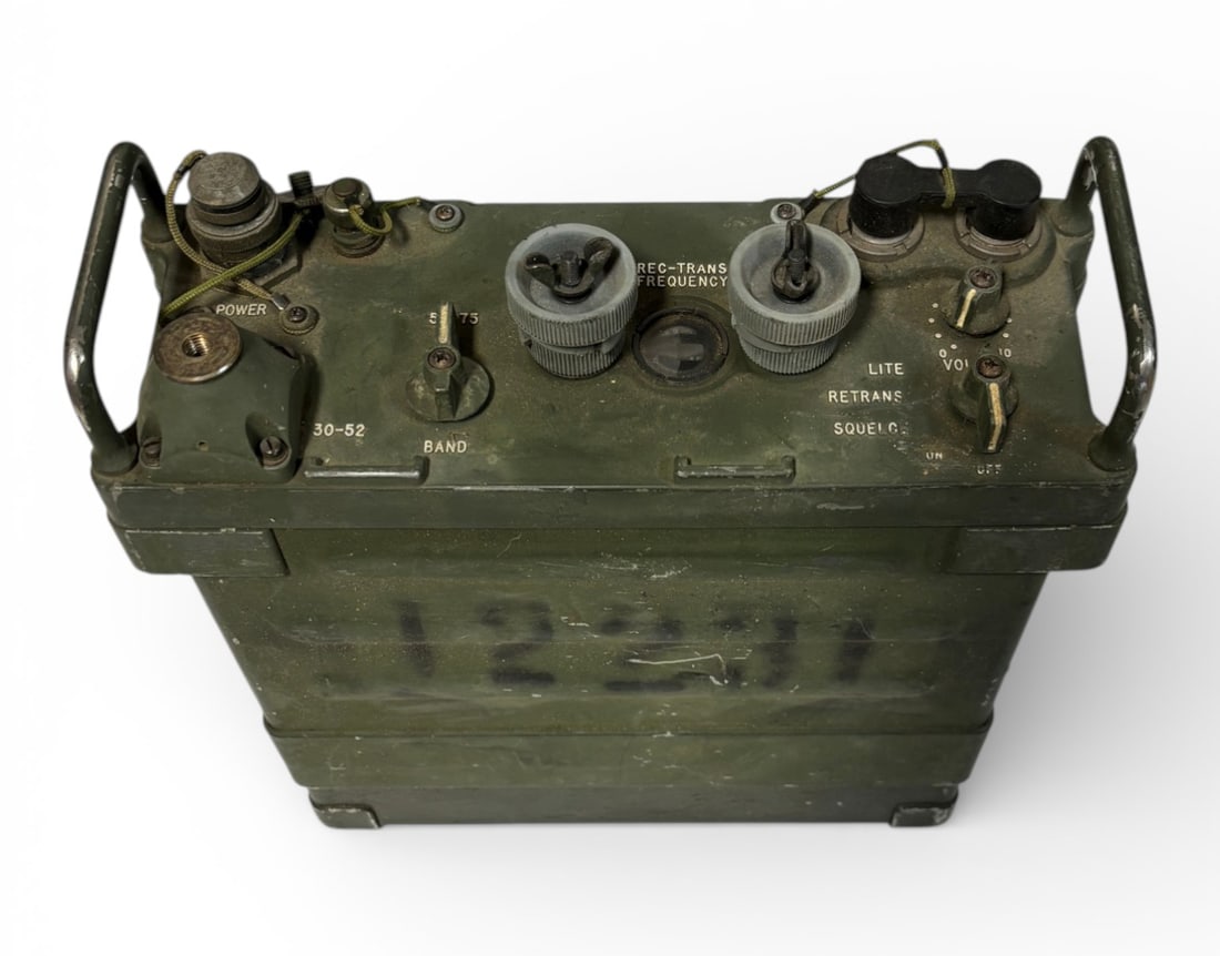 AN/PRC-77 Portable Transceiver: See Photos