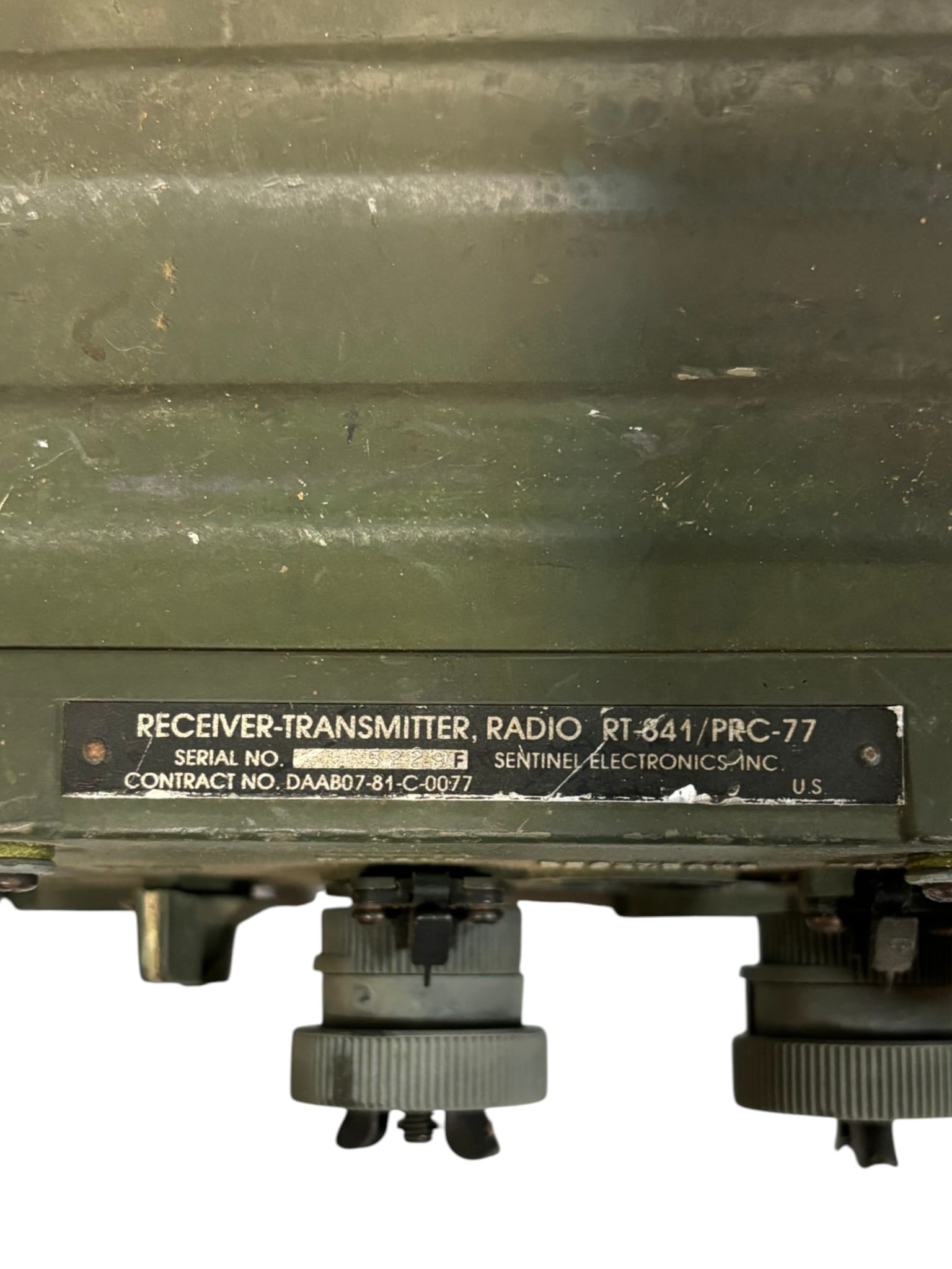 AN/PRC-77 Portable Transceiver - 3