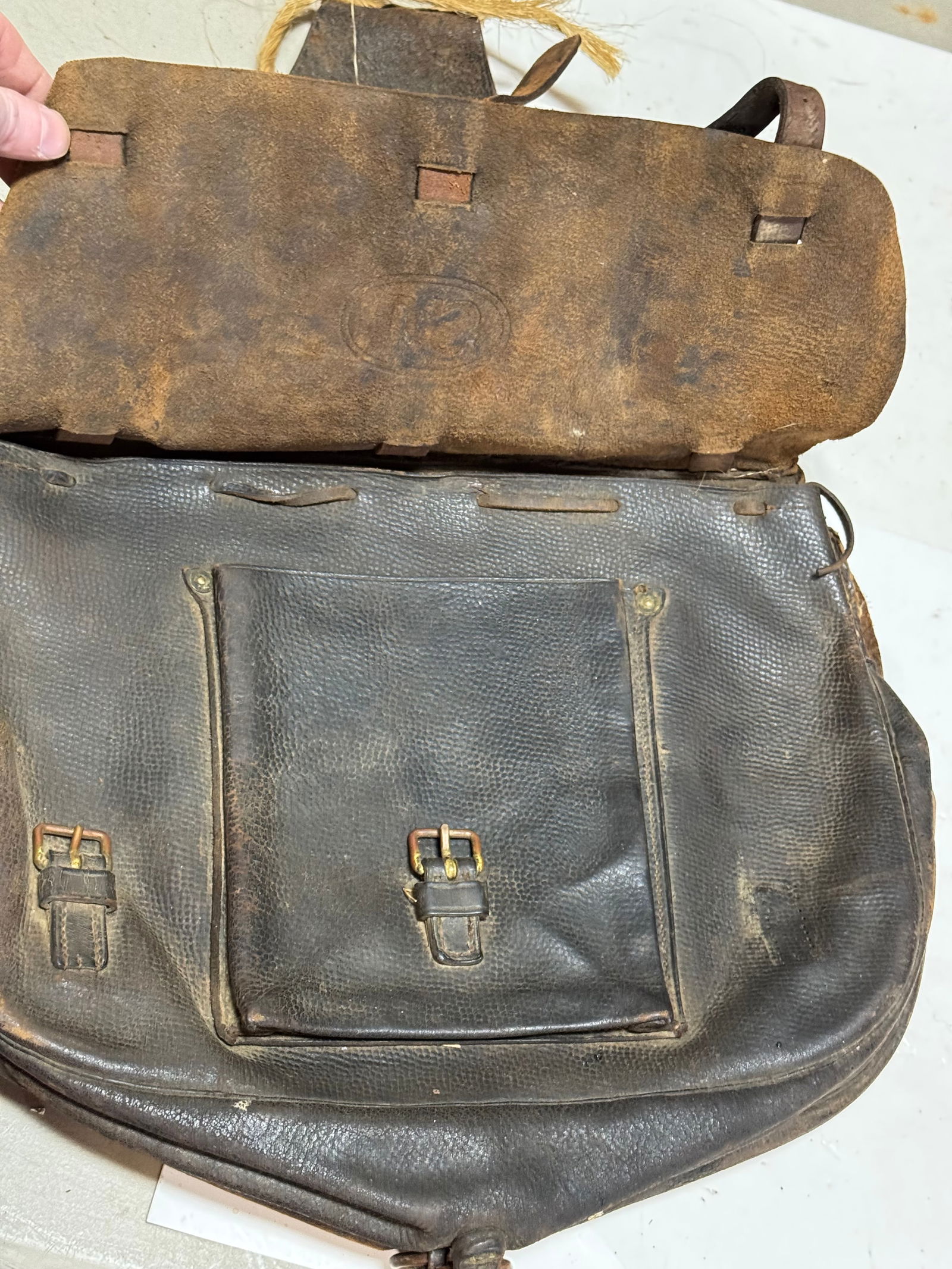 WWI Calvary McMillan Saddle and Saddle Bags - 6