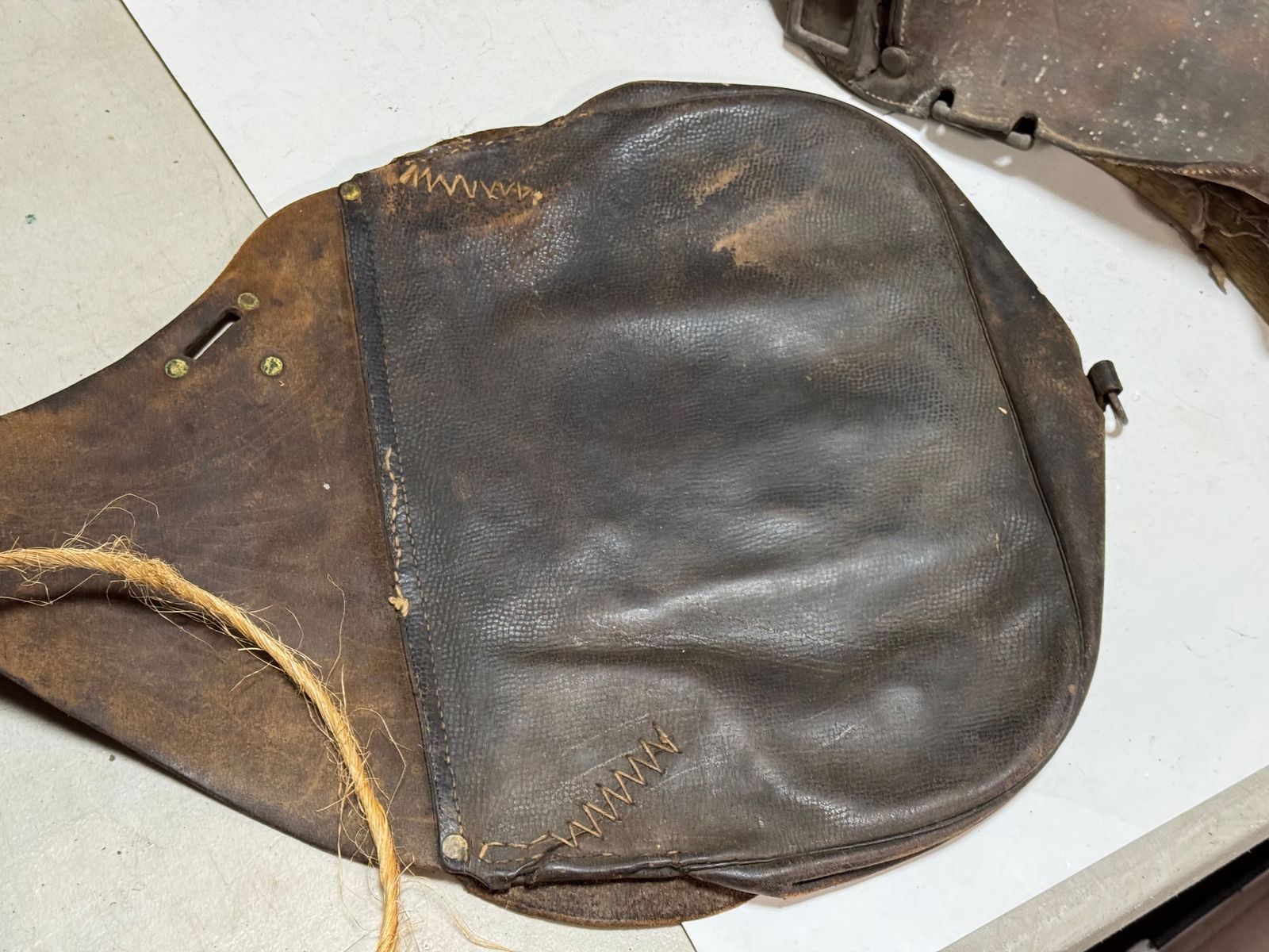 WWI Calvary McMillan Saddle and Saddle Bags - 9