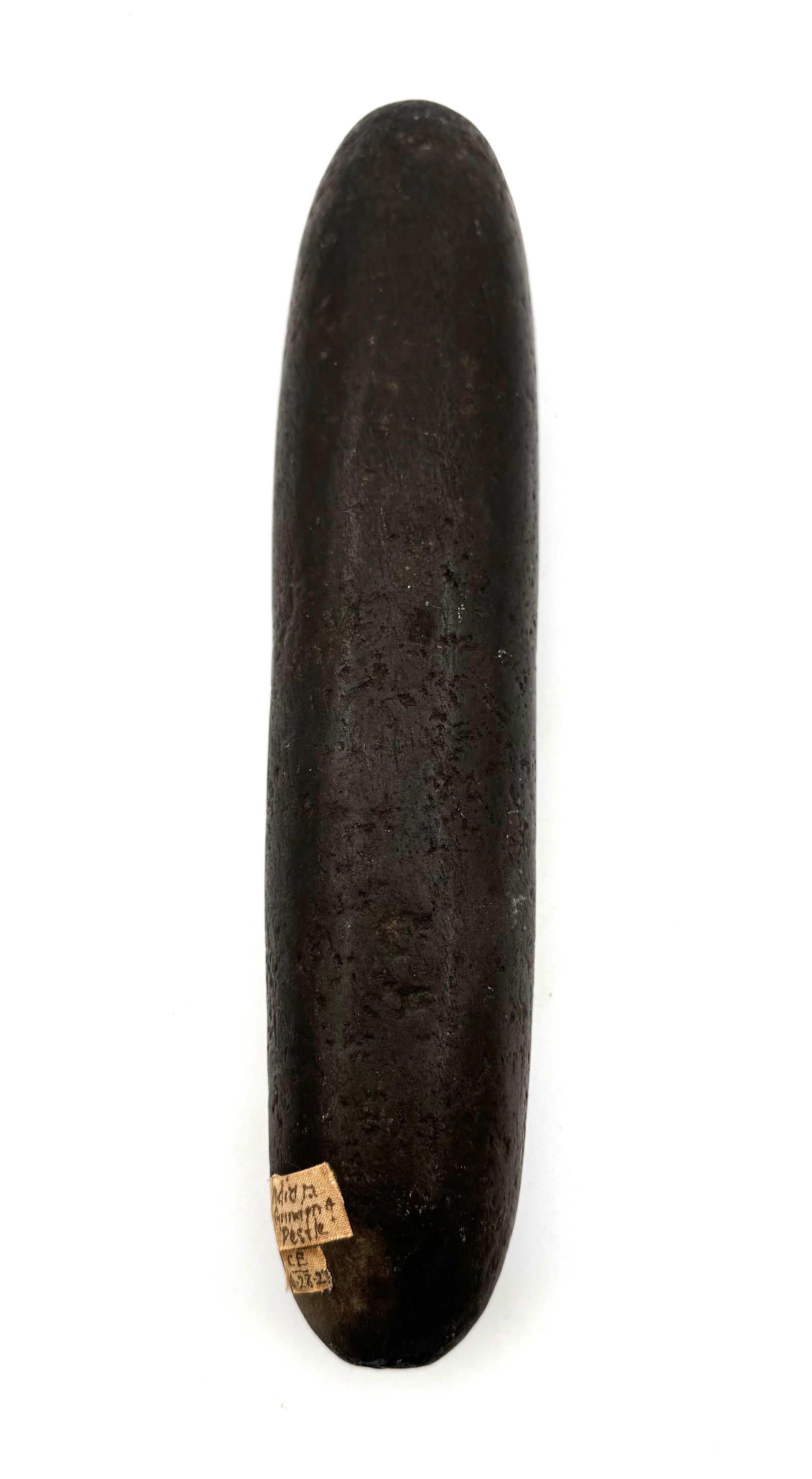 Excellent Large 11.75" Native American Polished Smooth Grinding Pestle Stone (1 of 11)