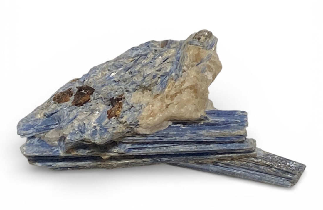 Nice Large Natural Blue Kyanite Quartz Crystal Cluster: Beautiful piece